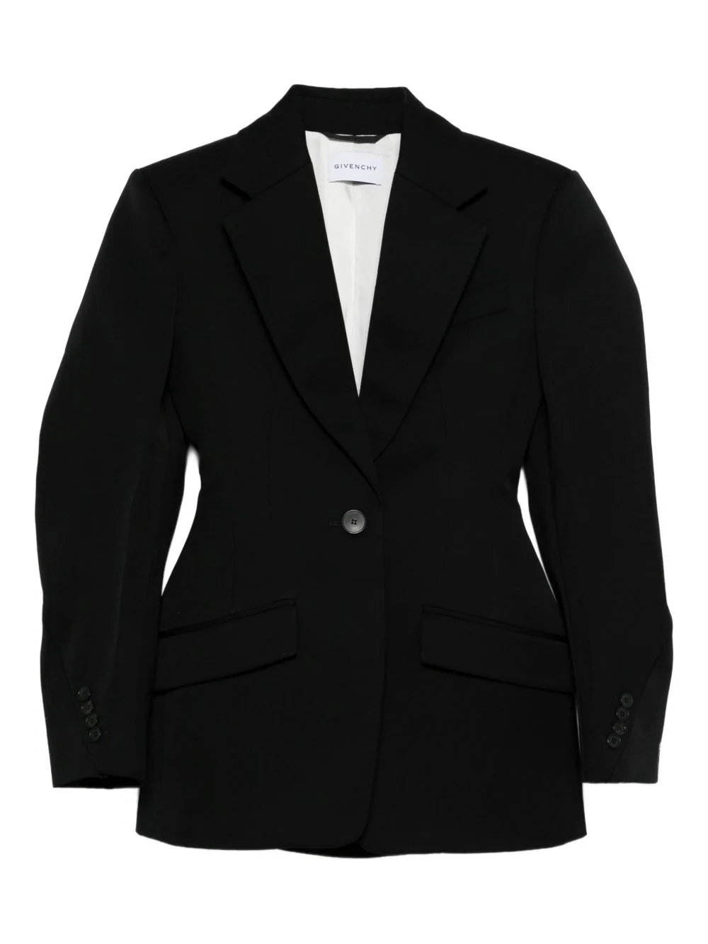 notched-lapel blazer - 1