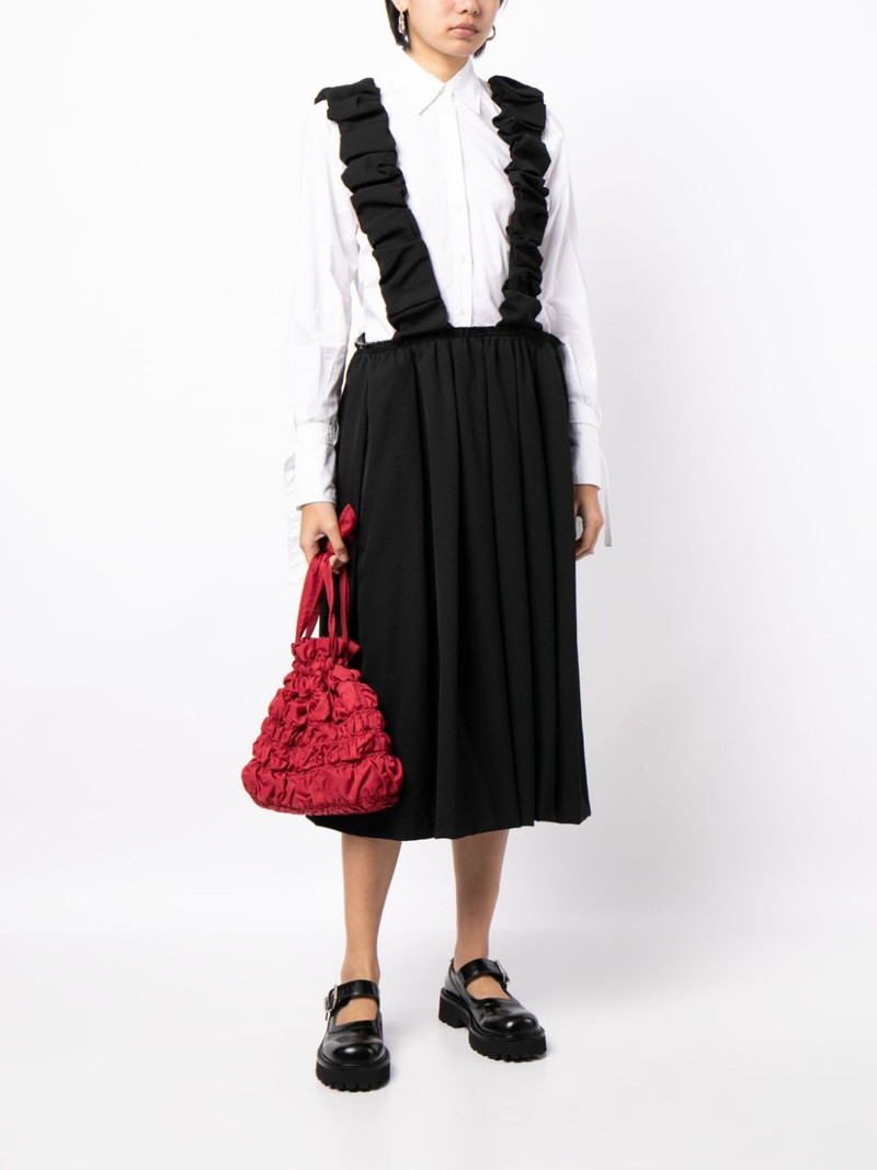 Comme des Garçons Comme des Garçons dungarees-style midi dress outlook