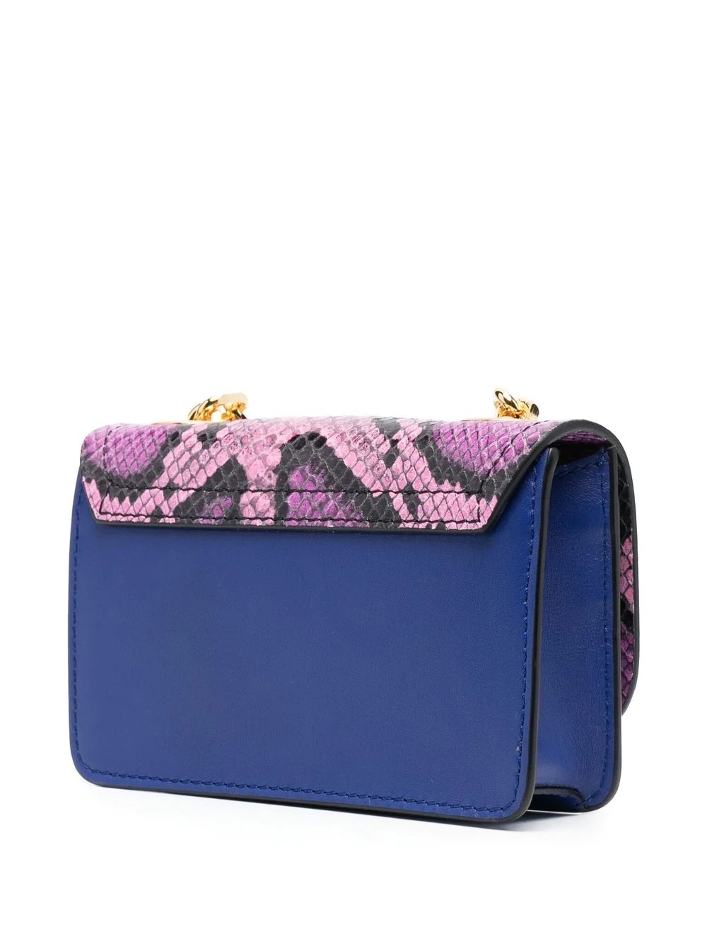 logo-plaque python-print mini bag - 3