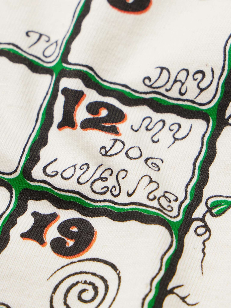 Grateful Printed Organic Cotton-Jersey T-Shirt 3