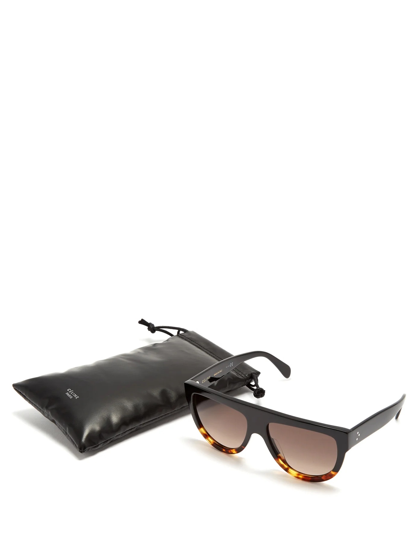 D-frame acetate sunglasses - 4