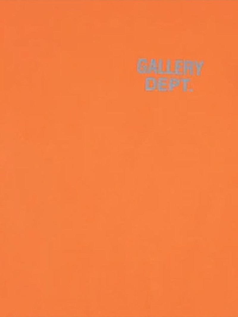 GALLERY DEPT. blurred logo-print T-shirt outlook