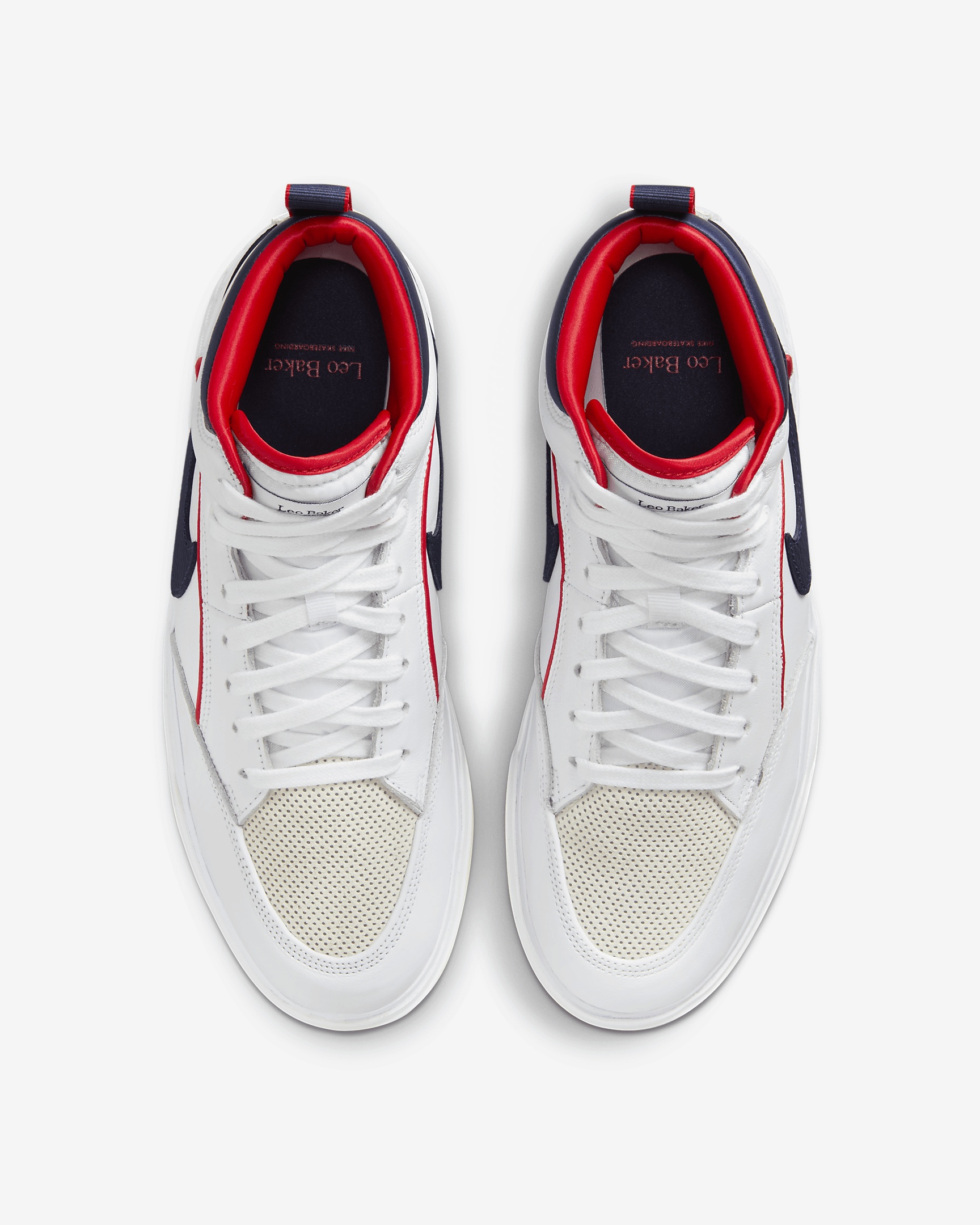 Men's Nike SB React Leo Premium Skate Shoes - 4