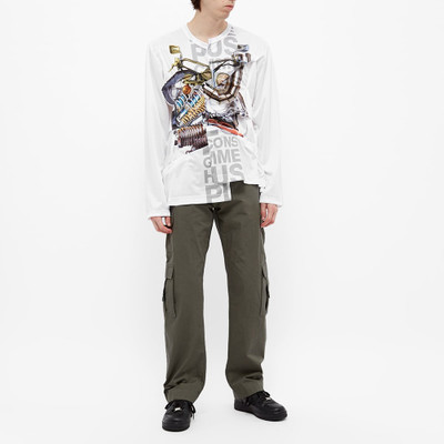 Comme des Garçons Homme Plus Comme des Garcons Homme Plus Cut Ad Sew Longsleeve Patchwork outlook