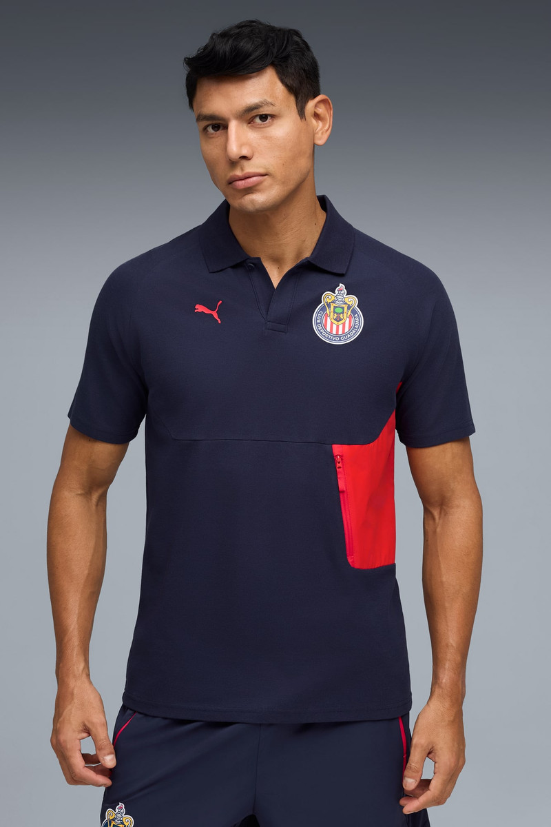 PUMA C.D. Guadalajara PUMATECH Men's Soccer Polo outlook