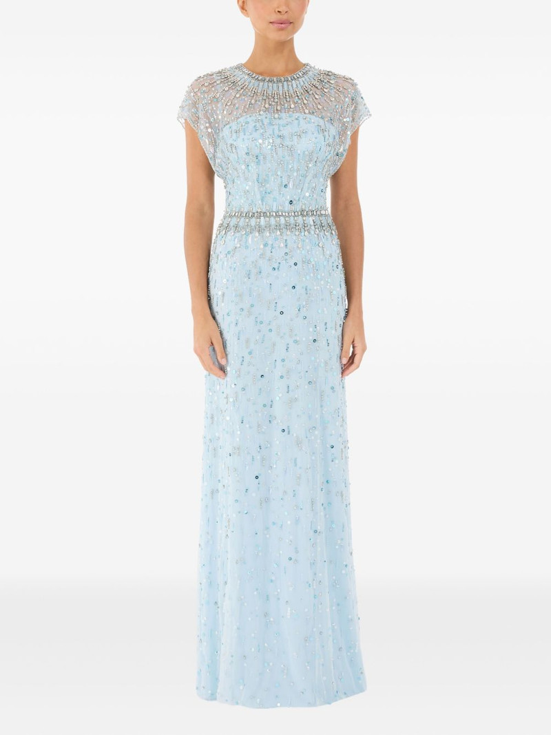 JENNY PACKHAM Lauretta embellished maxi dress outlook