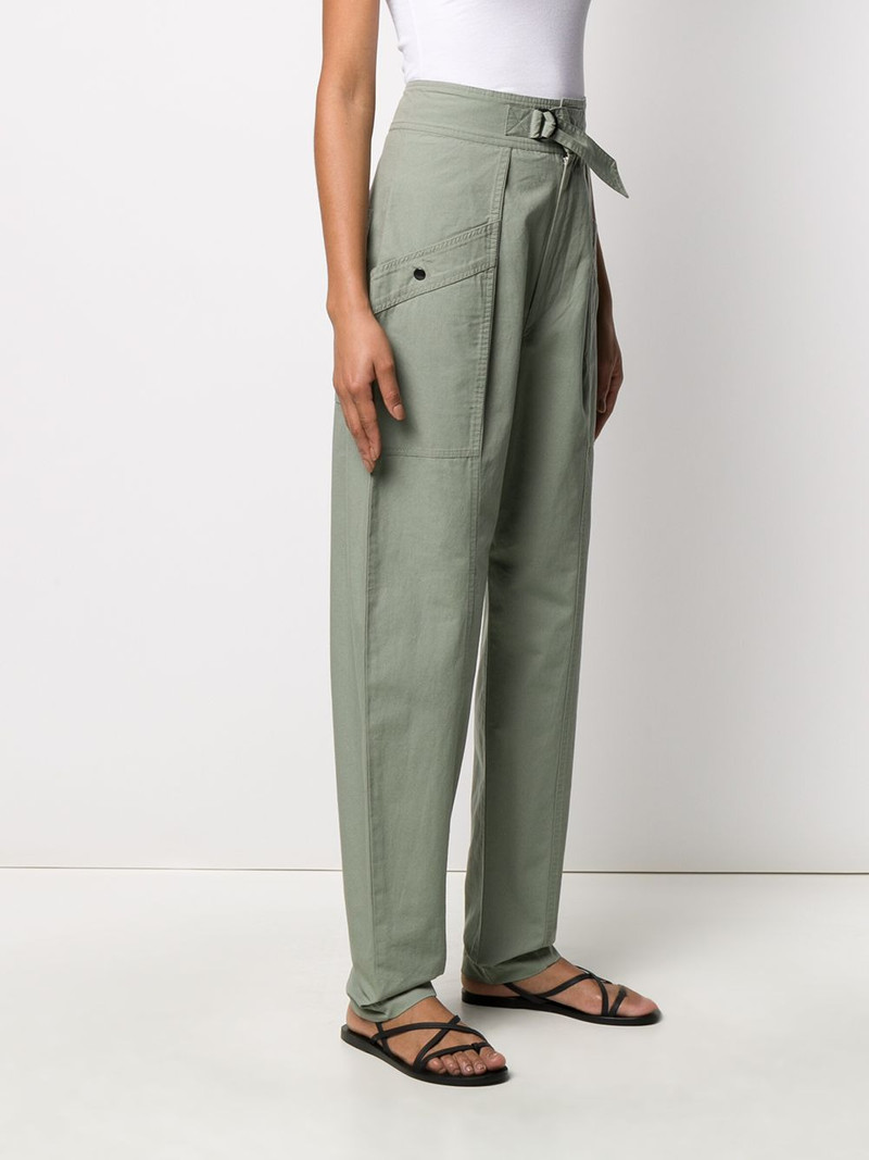 high-waisted tapered trousers 3