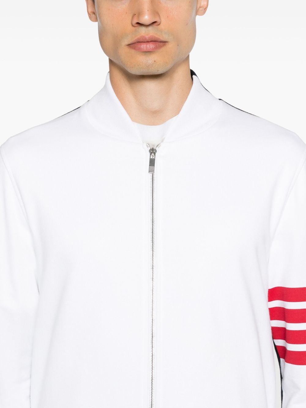 4-Bar cotton bomber jacket - 5