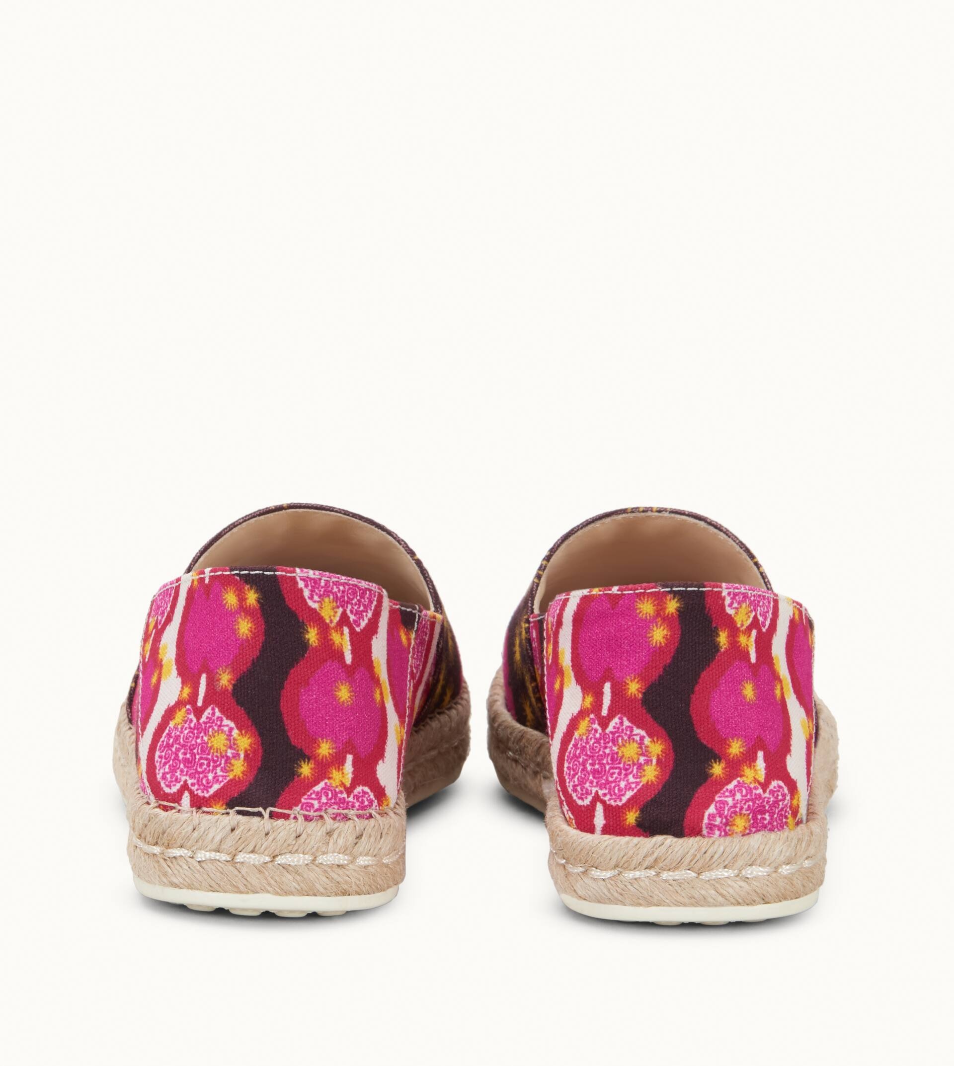 SLIP-ONS IN CANVAS - PINK, YELLOW - 4