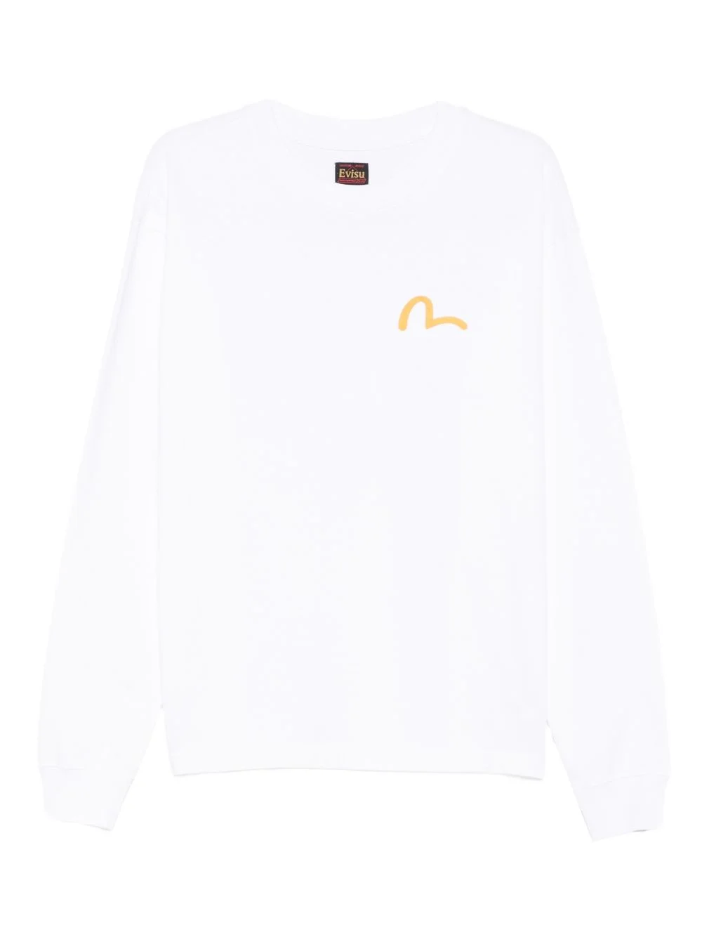 crew-neck logo sweater - 1