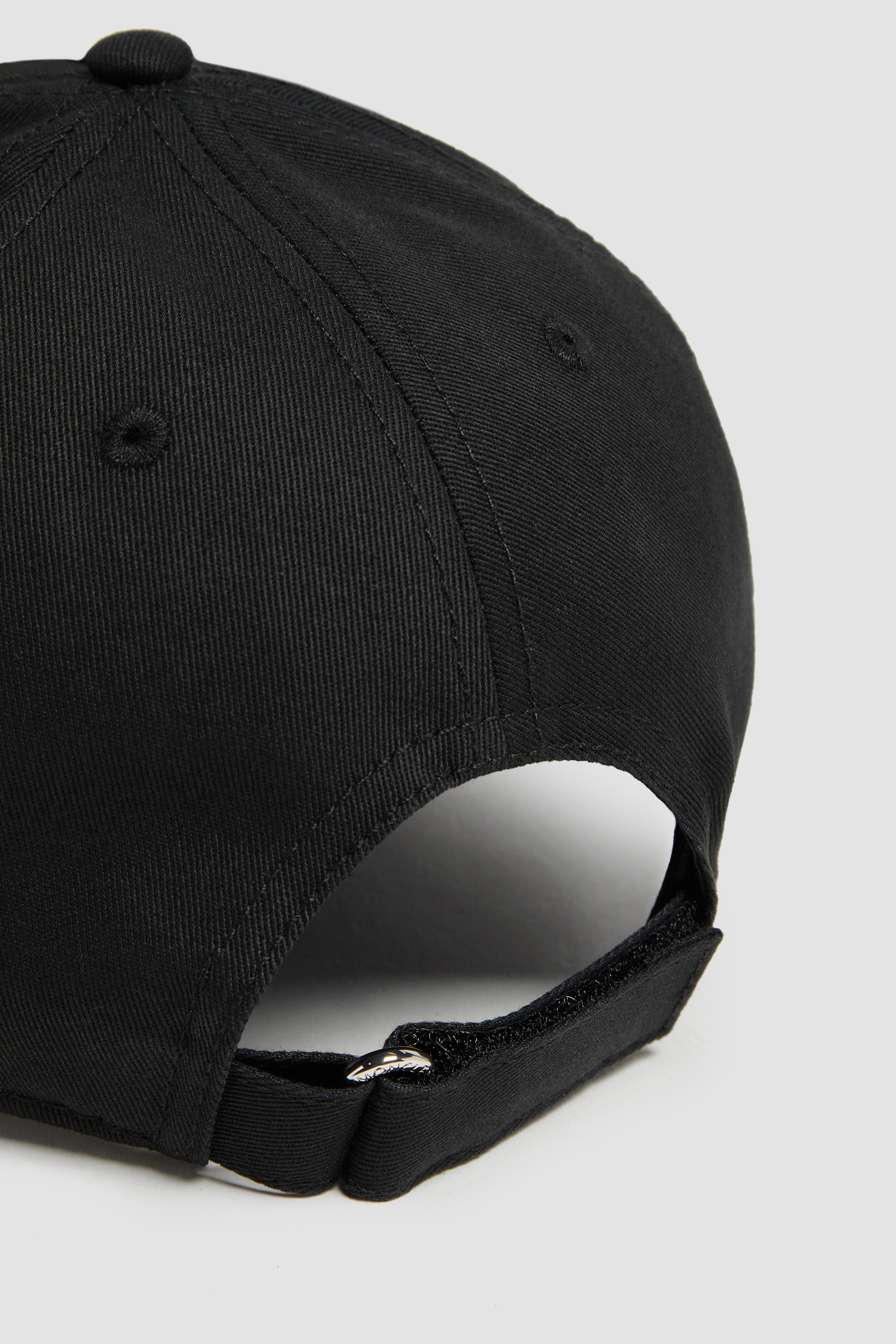 Embroidered Logo Gabardine Baseball Cap - 4