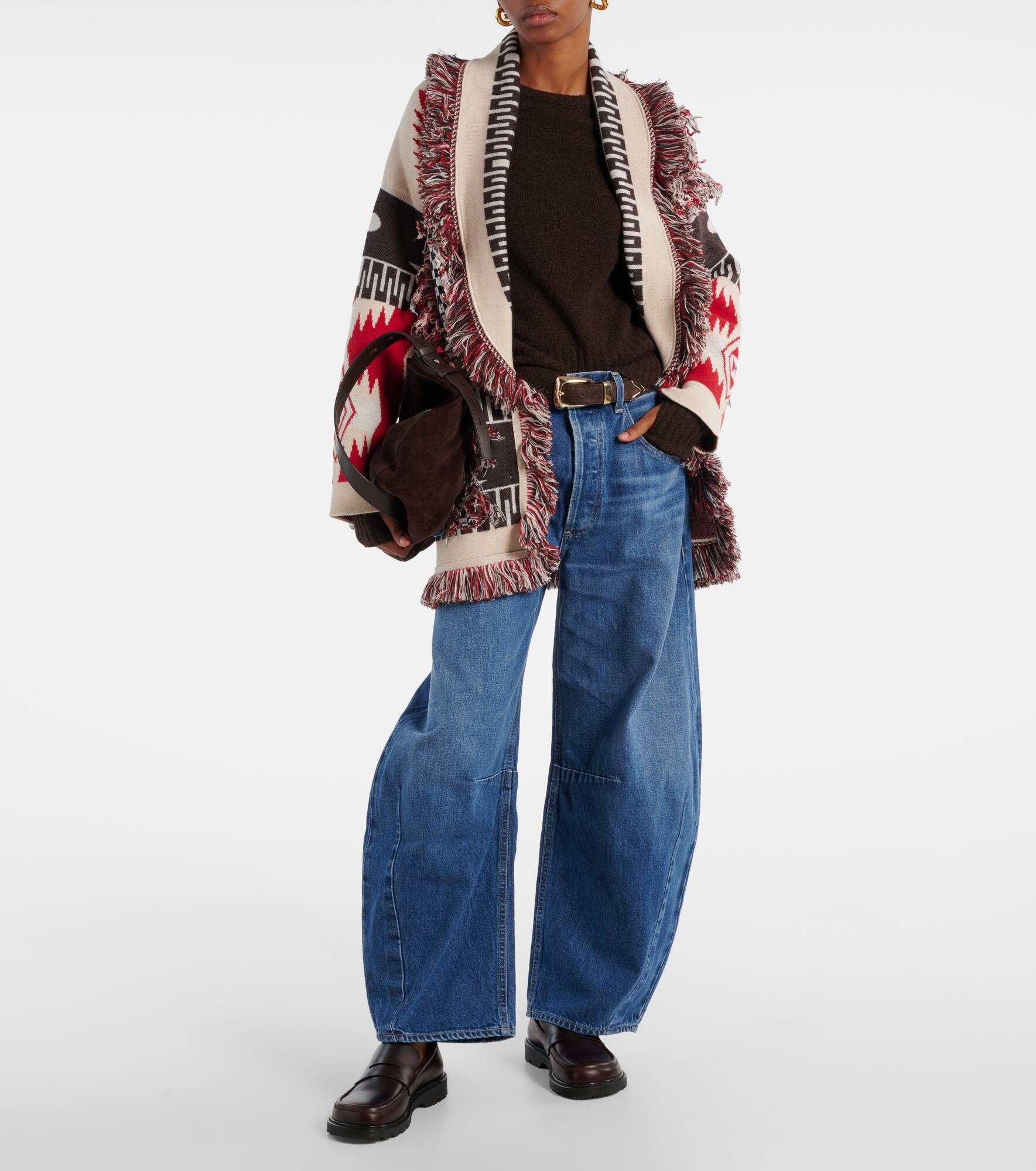 Horseshoe wide-leg jeans - 6