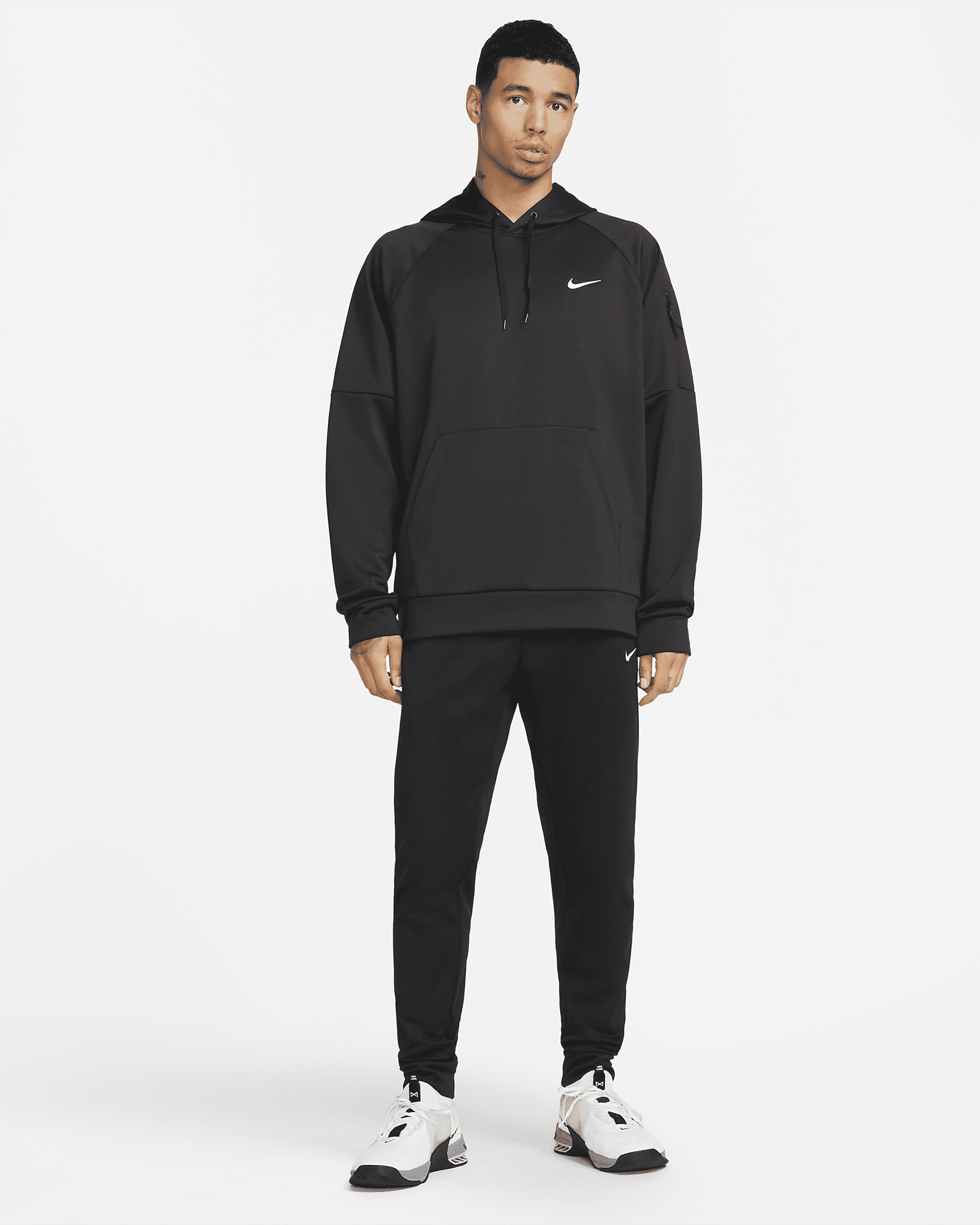 Nike Therma Men's Therma-FIT Hooded Fitness Pullover - 7