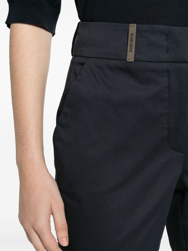 high-waist cropped trousers 5