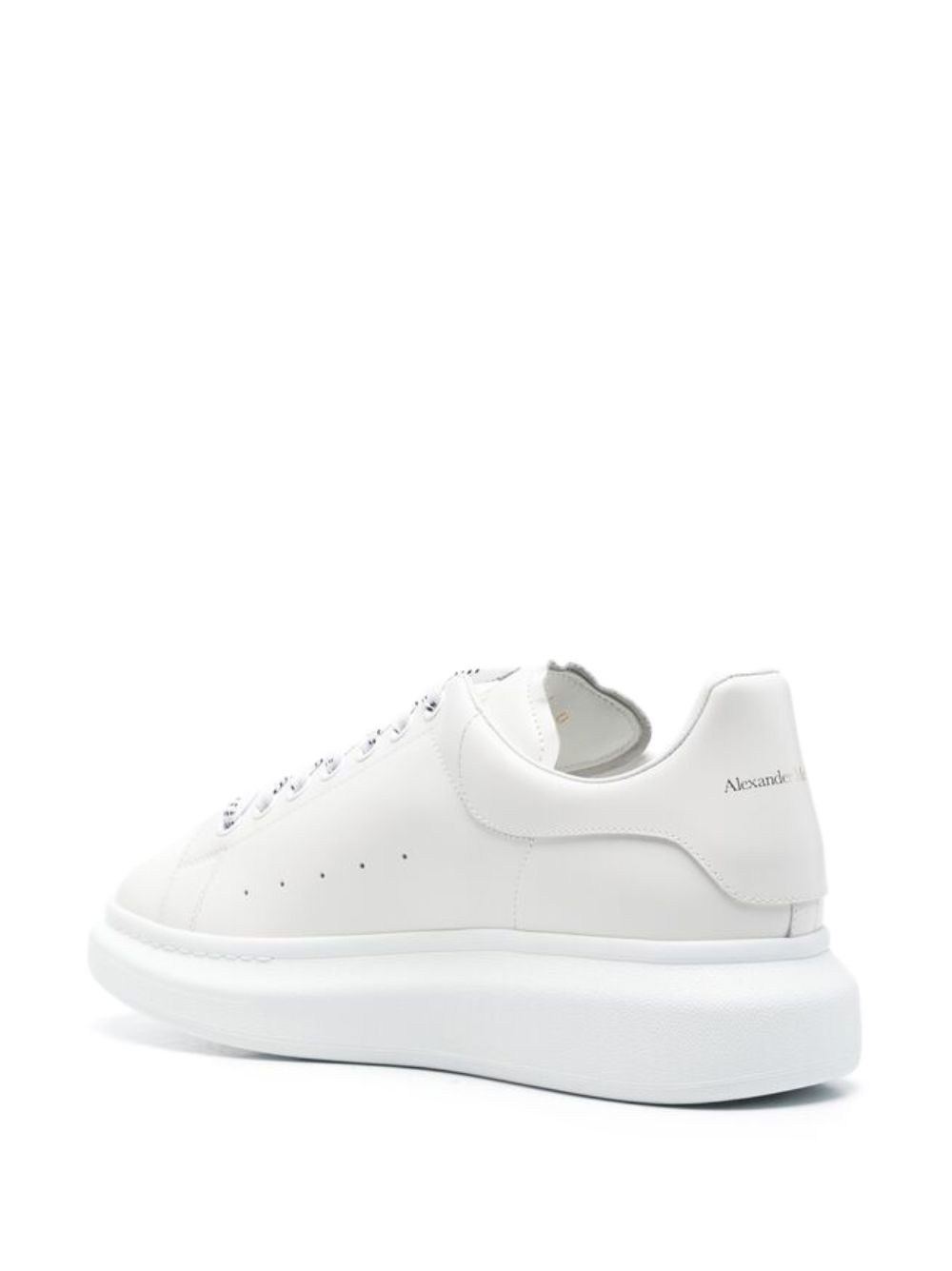 Oversized leather sneakers - 3