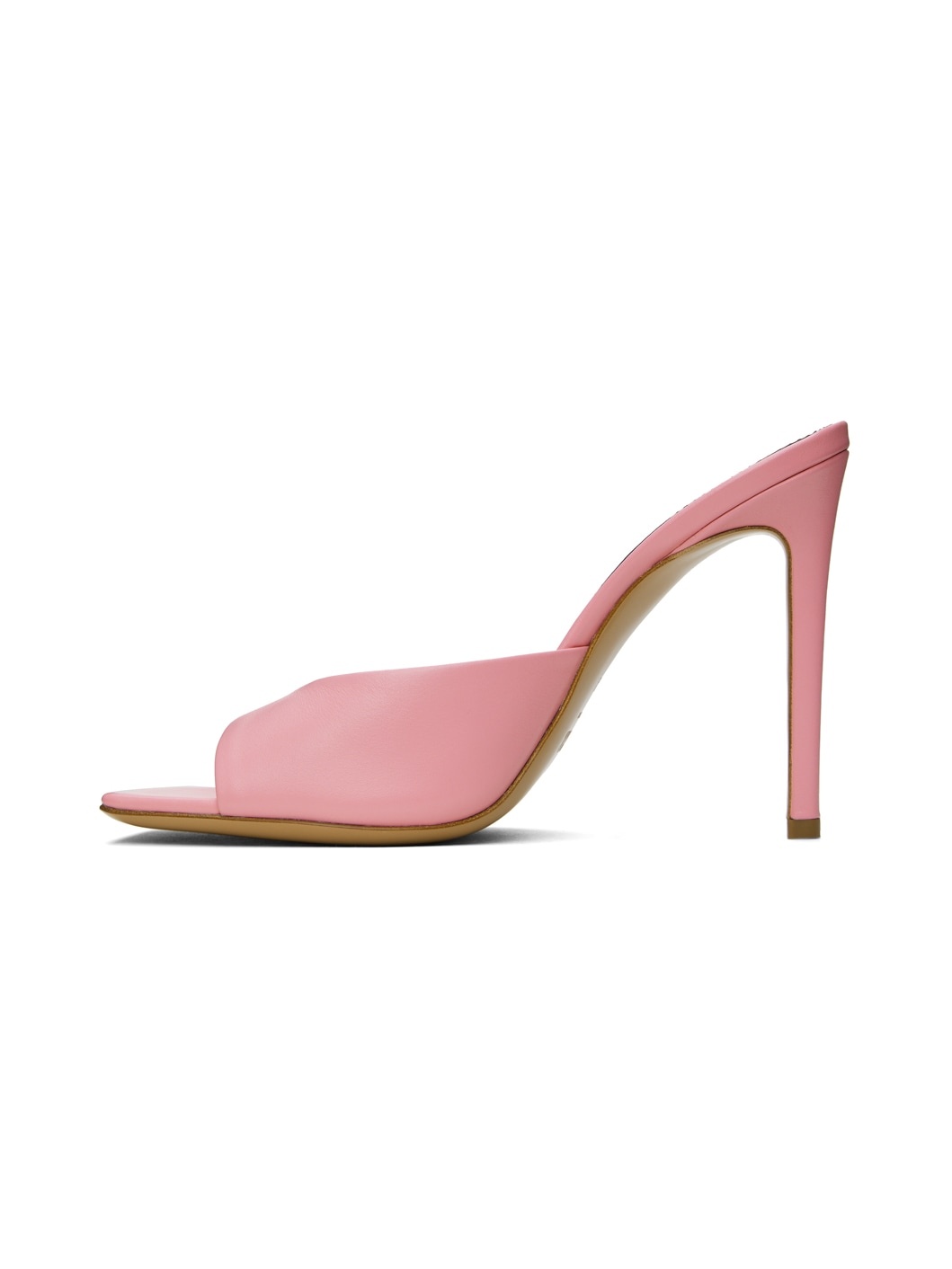 Pink Stiletto Heeled Sandals - 3