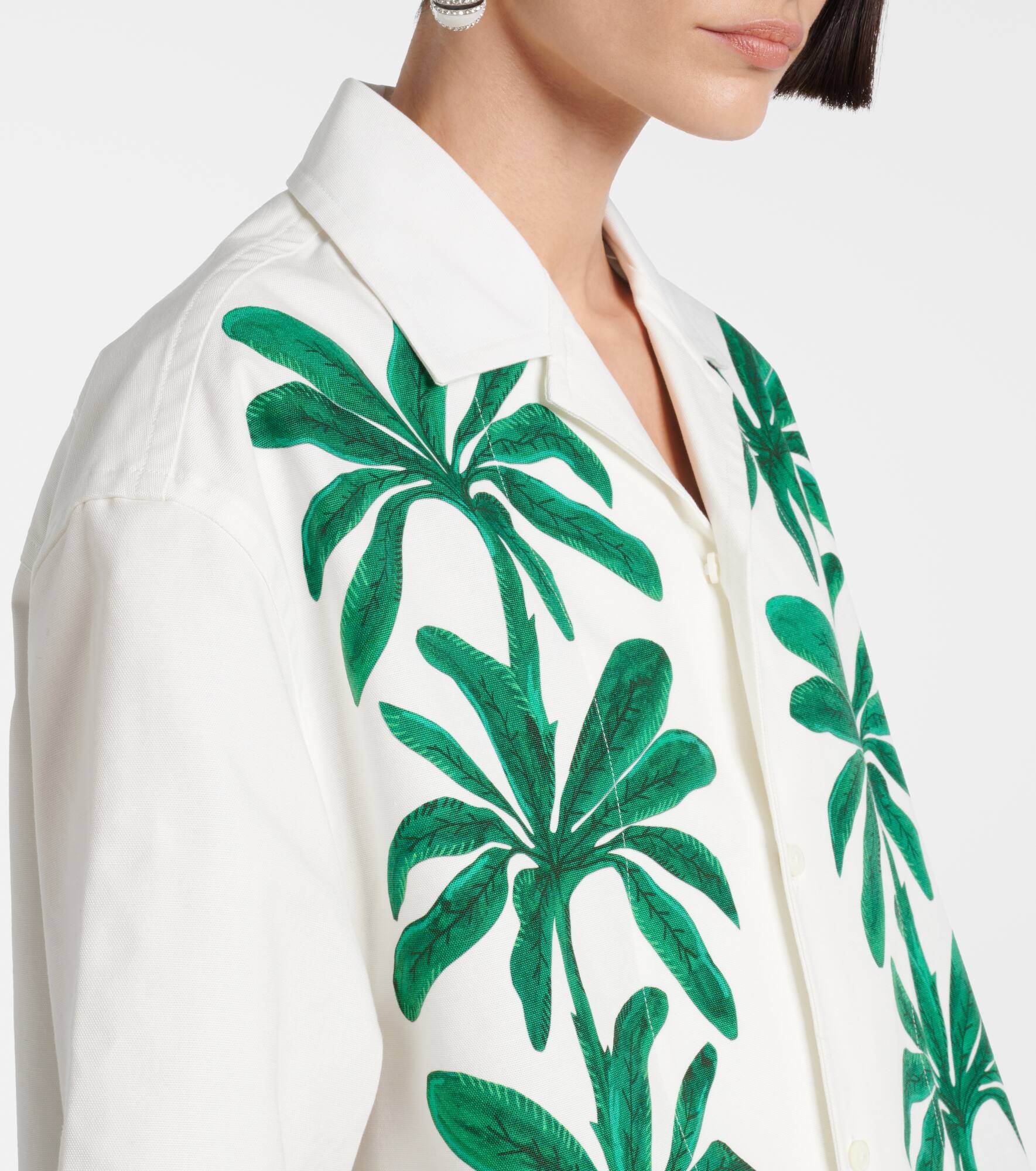 Jean printed cotton shirt - 4