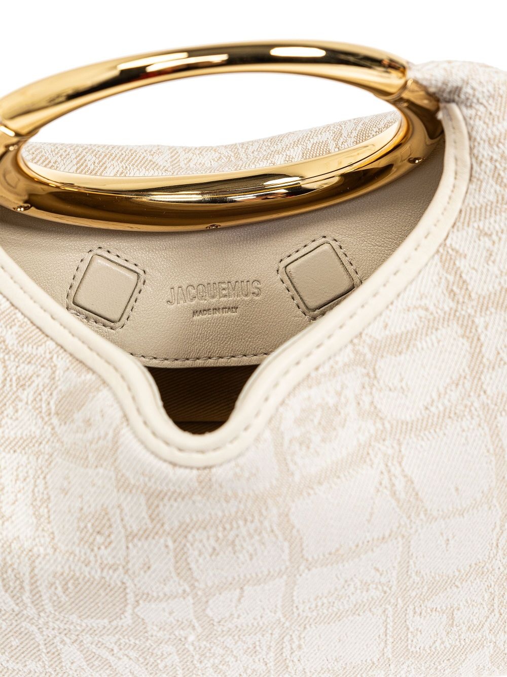 Le Petit Calino Clutch - Jacquemus - Leather - Beige - 5