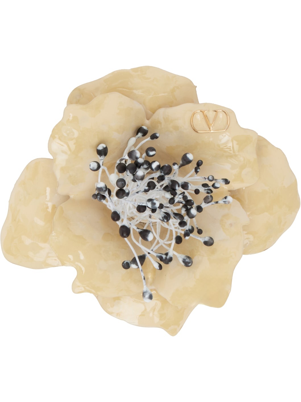 Off-White Fleur Lumineuse Pin - 1