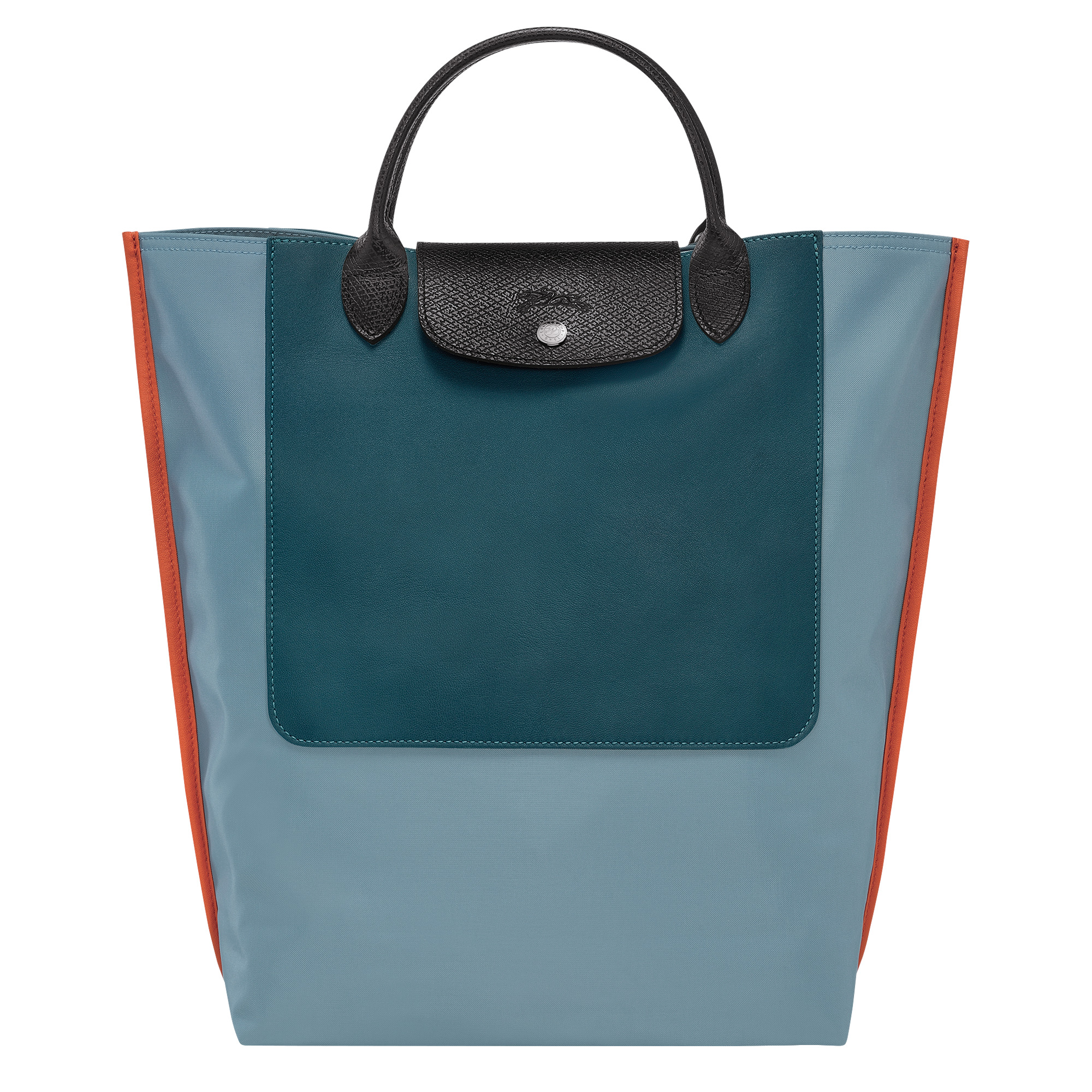 Cabas Longchamp M Tote bag Cloud Blue - Canvas - 1