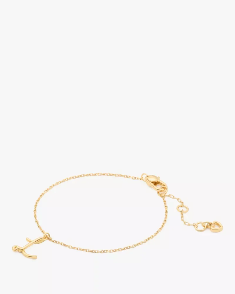 Initial Script Bracelet - 1
