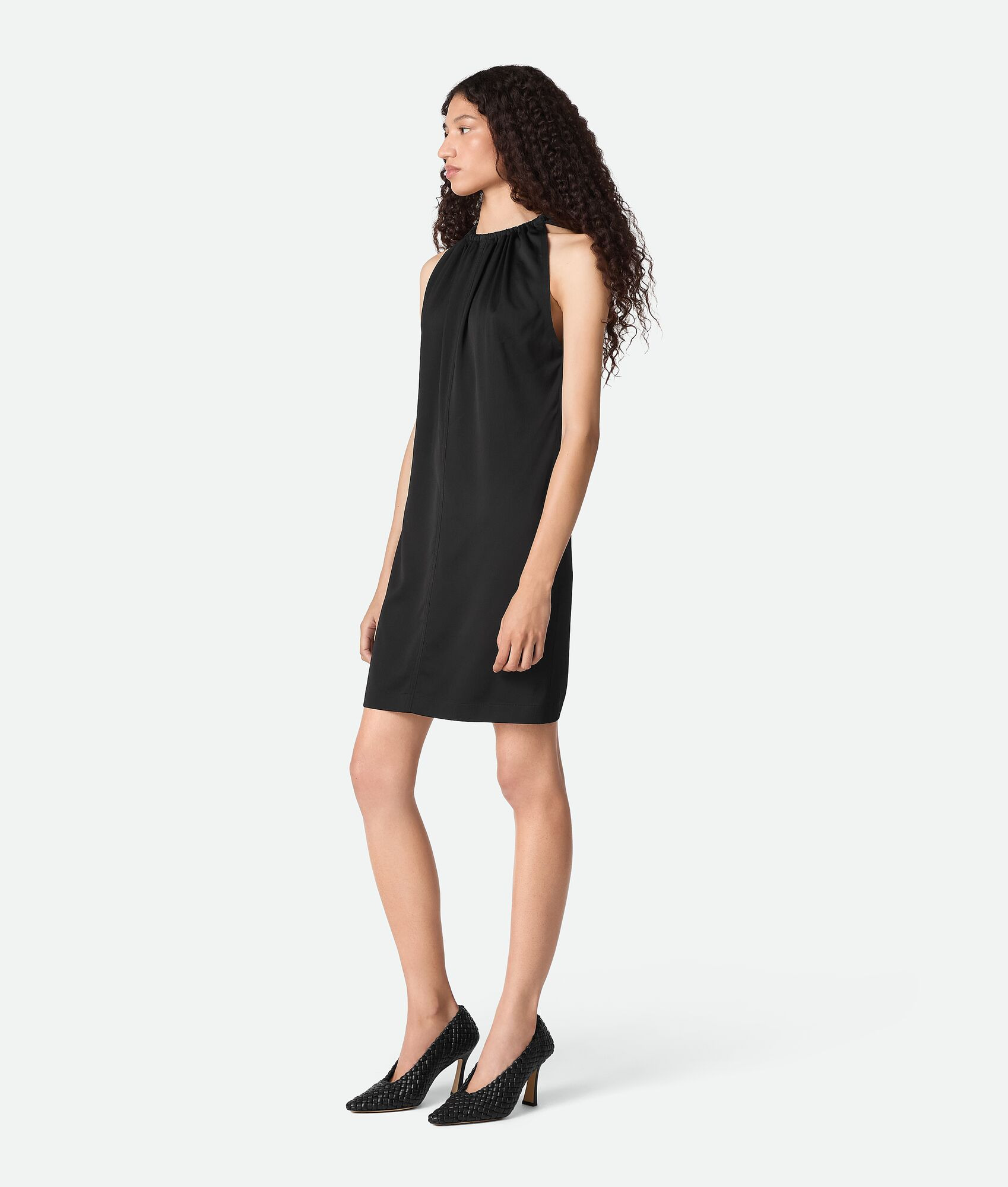 Viscose Satin Dress - 4