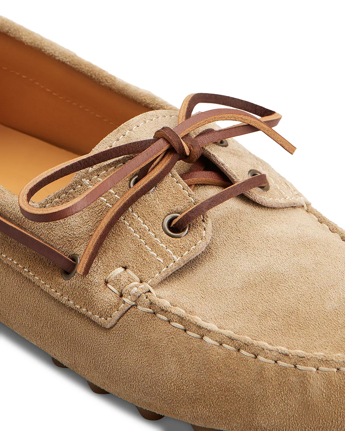 Men's Boat Gommino Bubble Loafers in Suede - 5