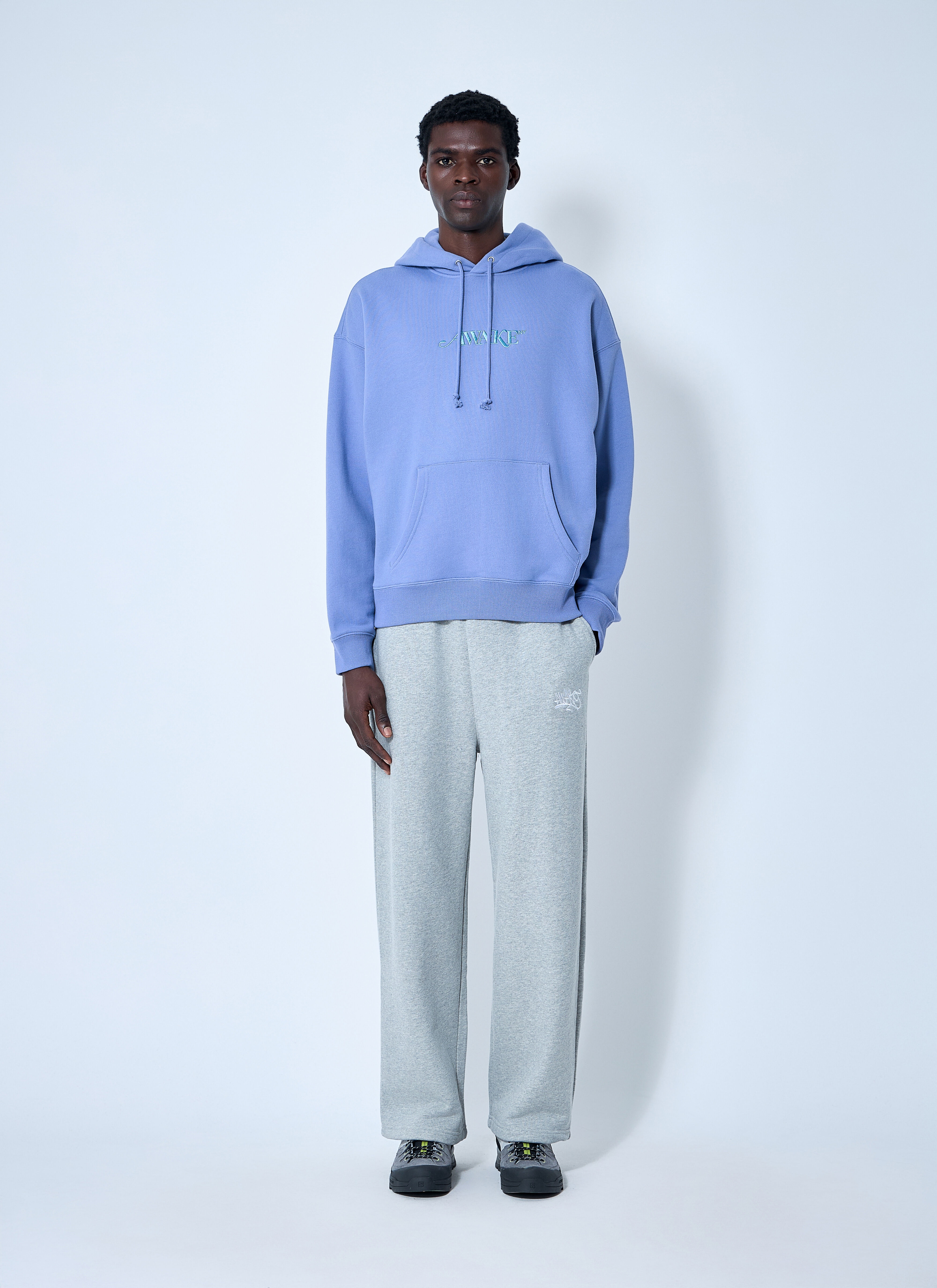 Logo Motif Hooded Sweatshirt - 2