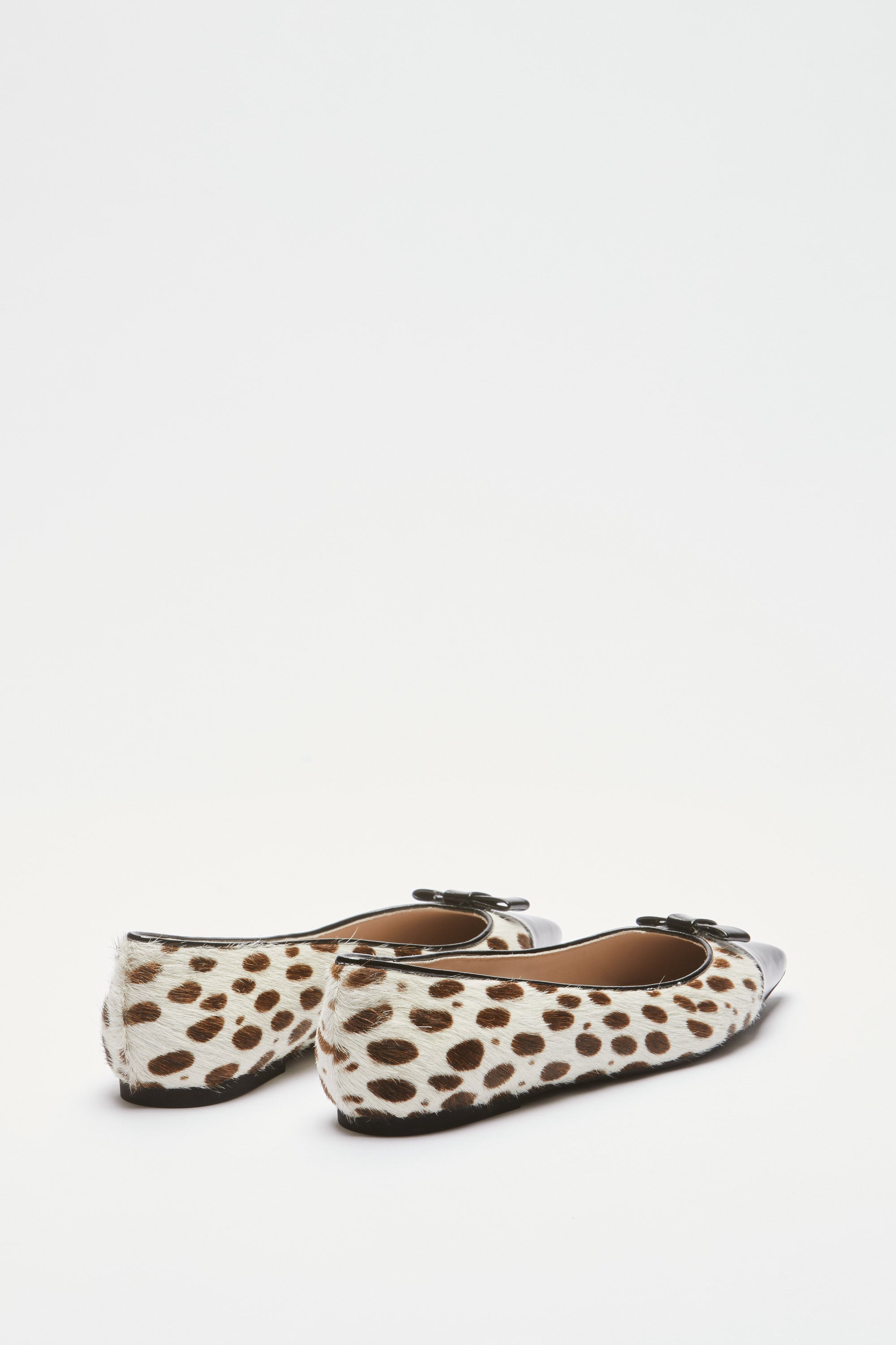 POINTED BALLERINA WITH ANIMALIER EFFECT - 2