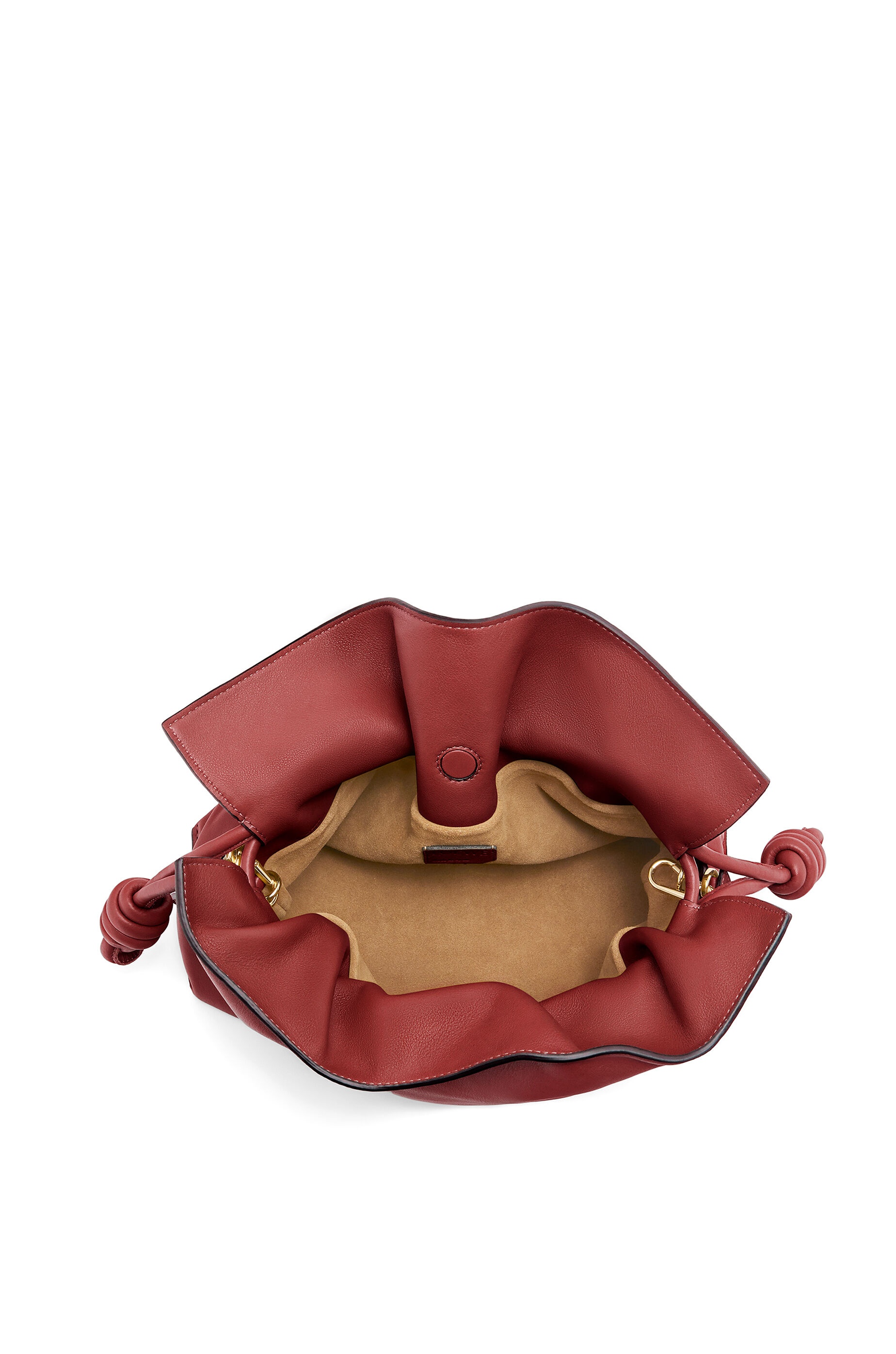 Flamenco clutch in nappa calfskin - 5