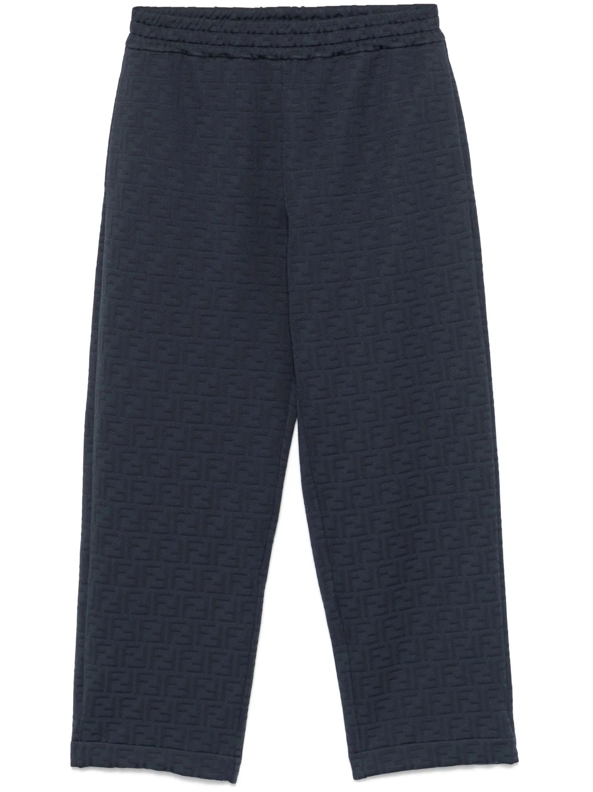 FF-embossed sweatpants - 1