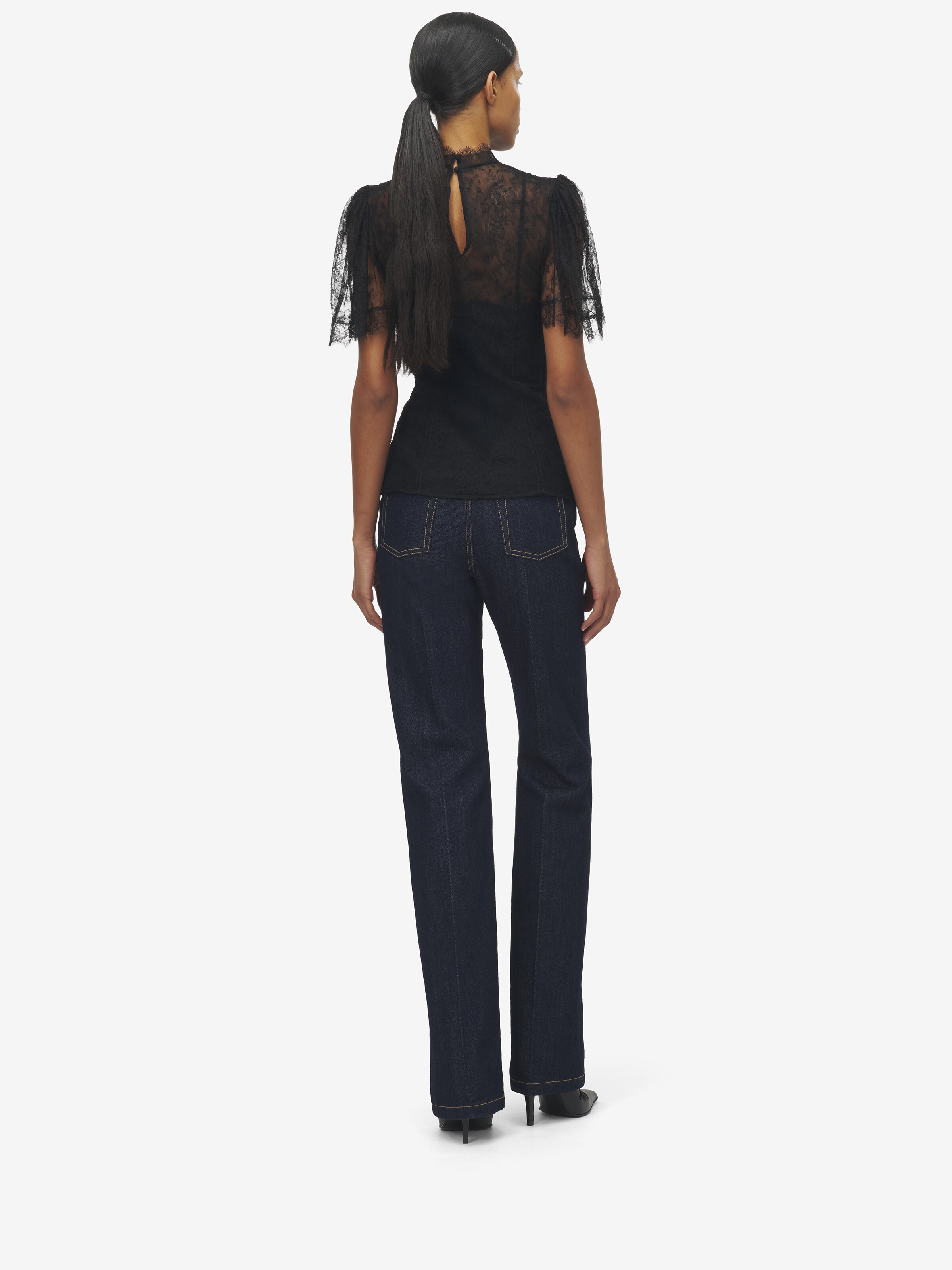 Straight Leg Jeans - 4