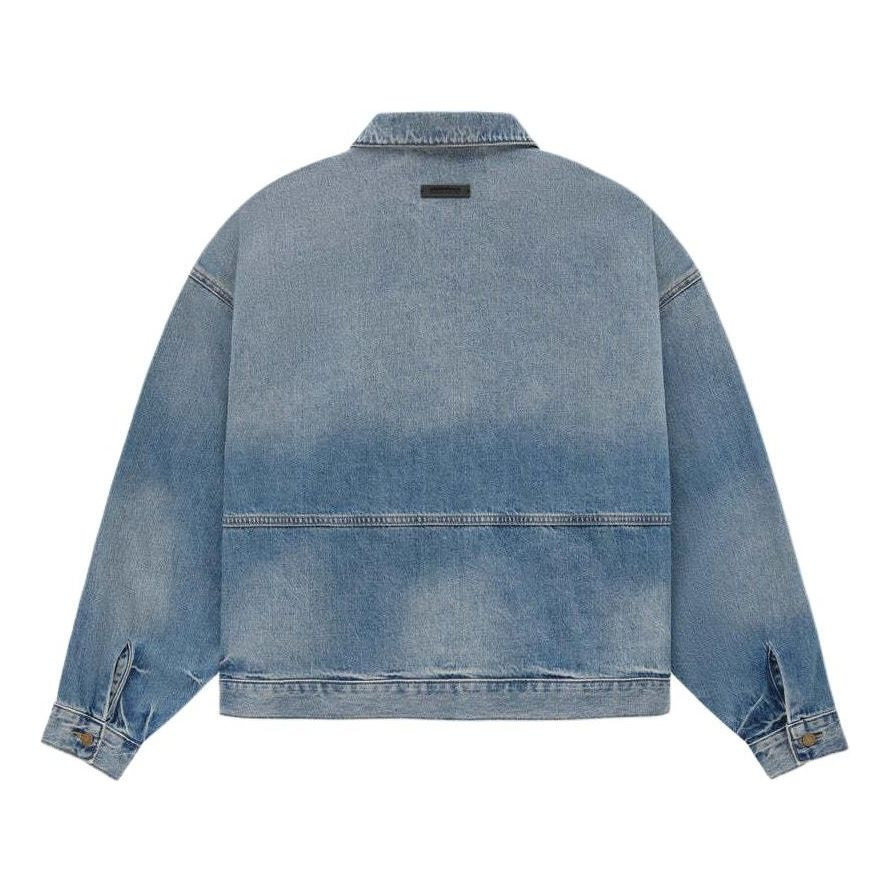 Fear of God Essentials Denim Jacket 'Medium Wash' 202SU244270F - 2