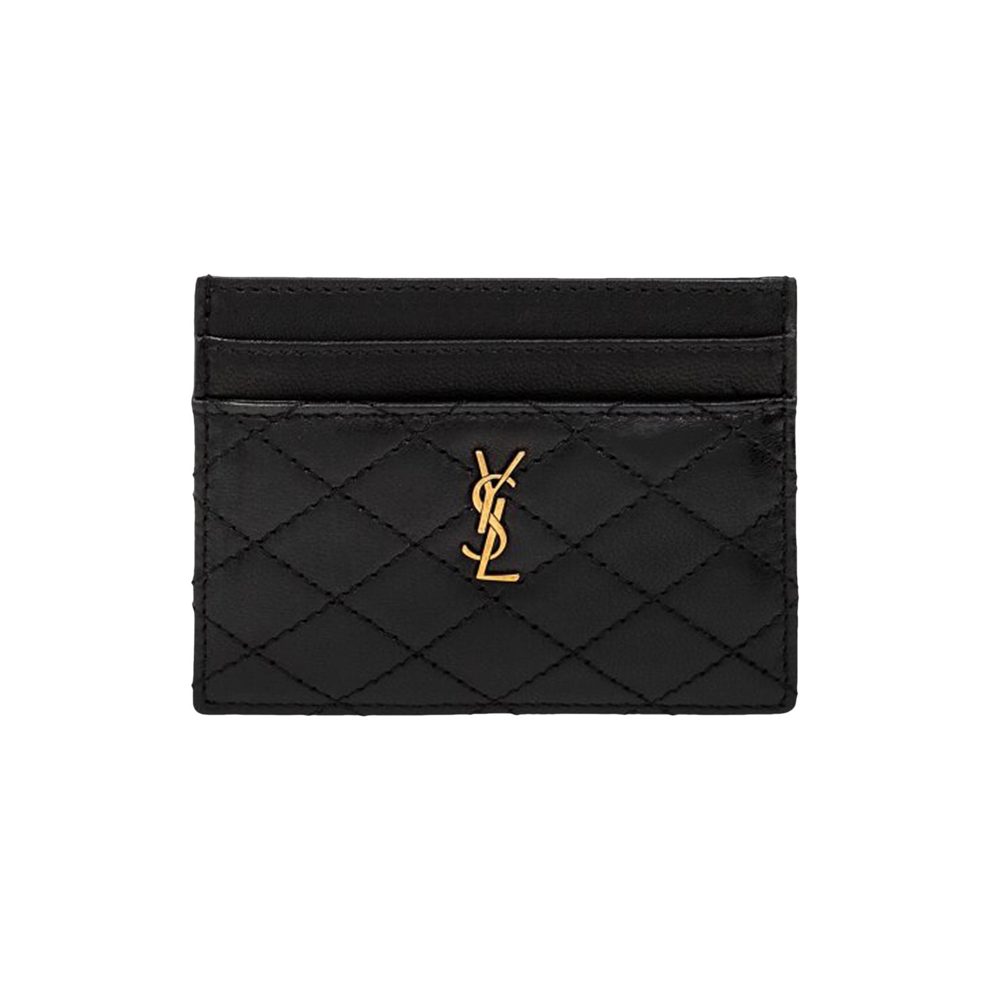 Saint Laurent Credit Card Holder 'Black' - 1