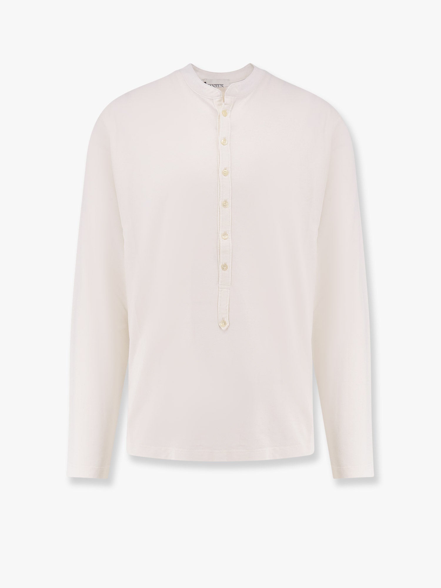 LANEUS Cotton and silk T-shirt レーンウス コットン シルク Cotton silk t-shirt – Laneus