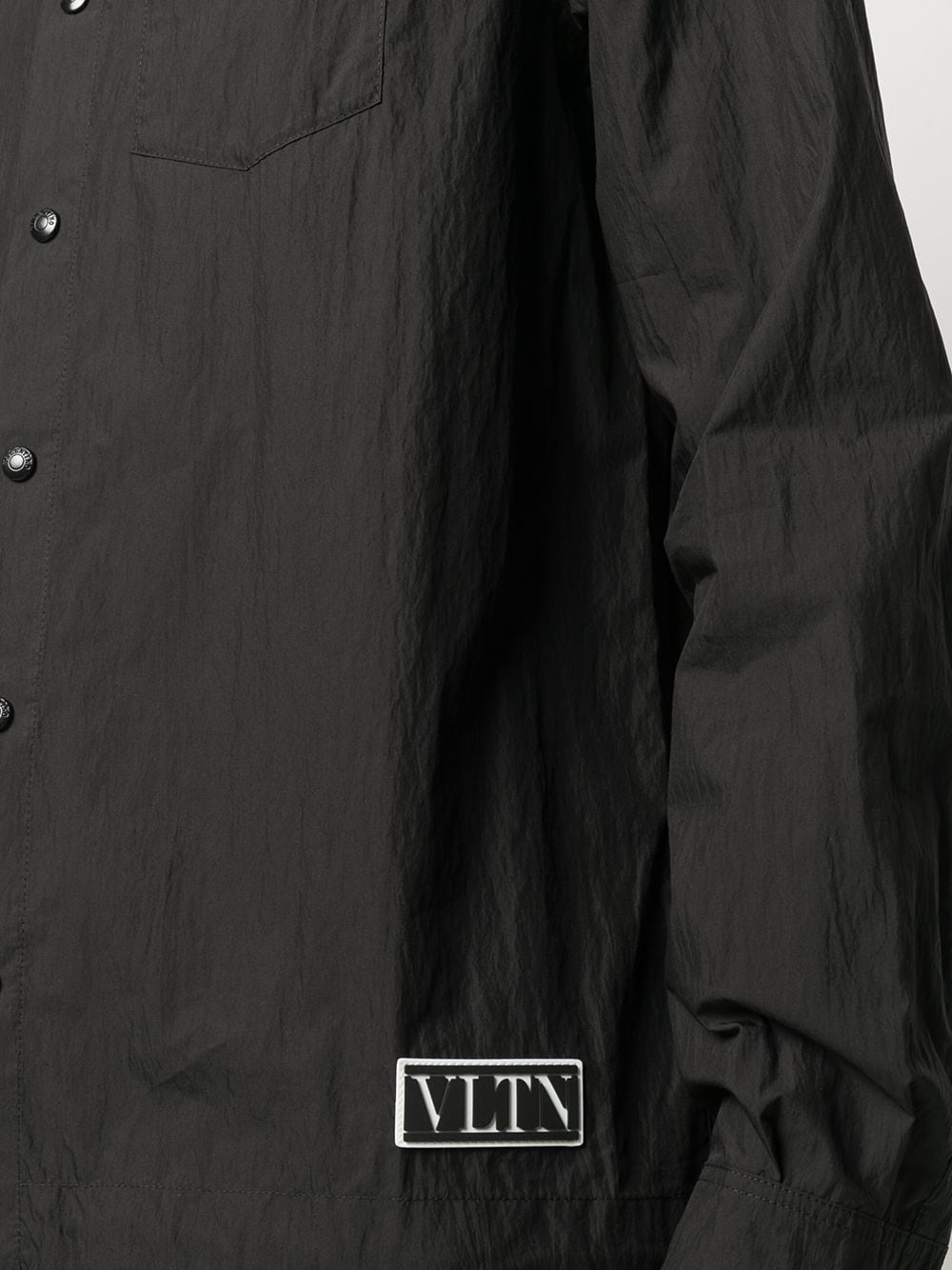 VLTN tag long-sleeve shirt - 5