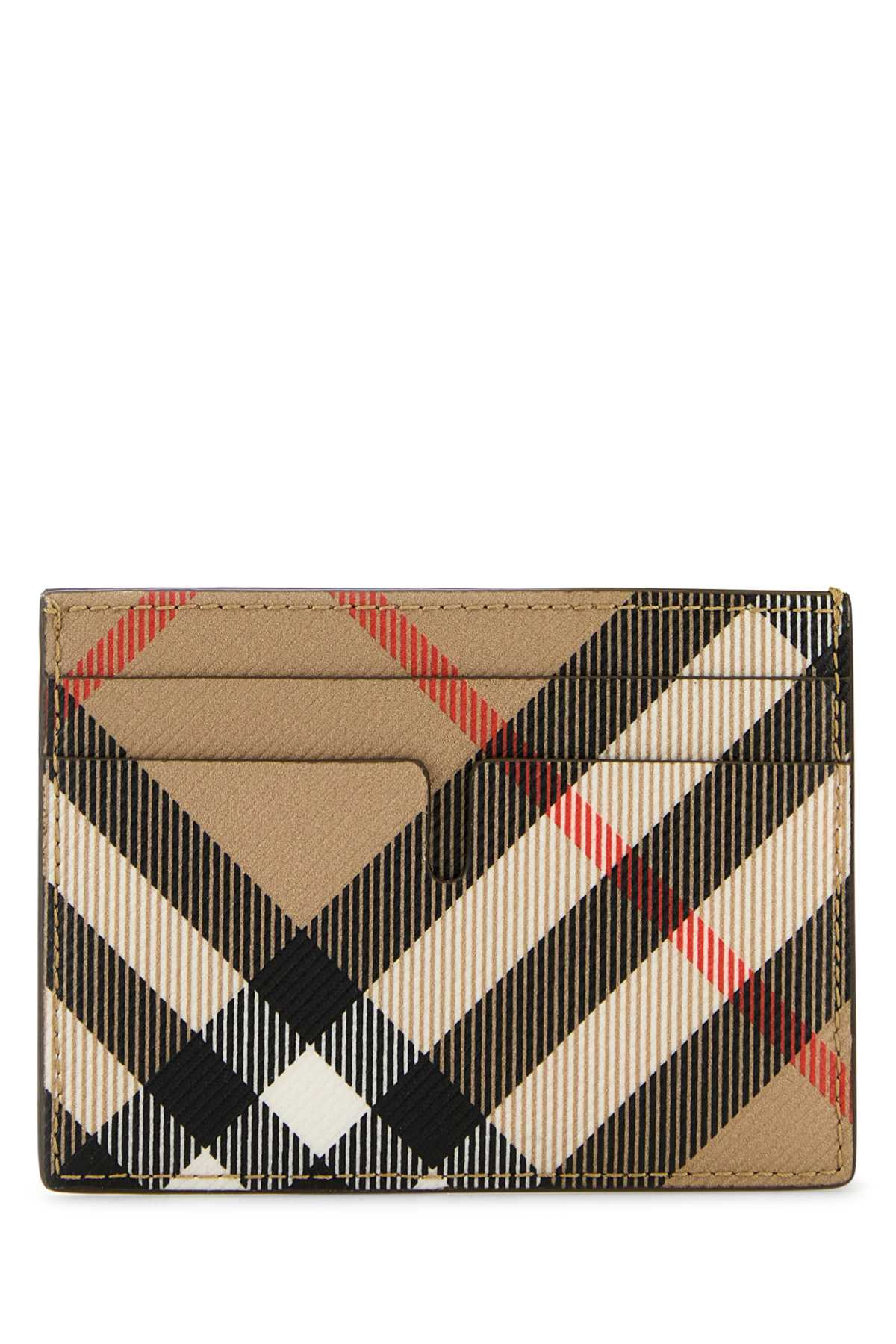 Burberry Men Printed Canvas Card Holder - 3