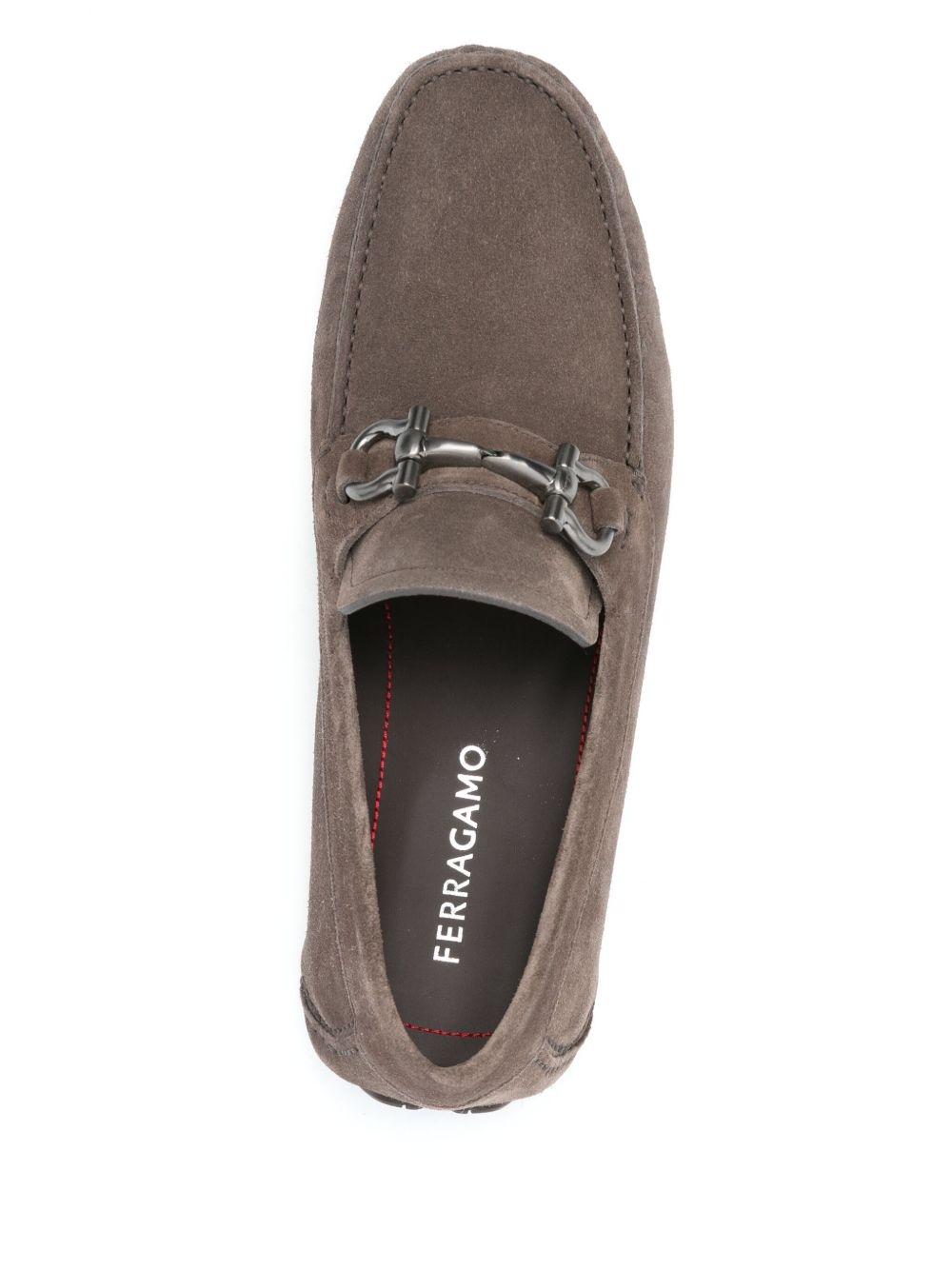 Gancini-plaque loafers - 4