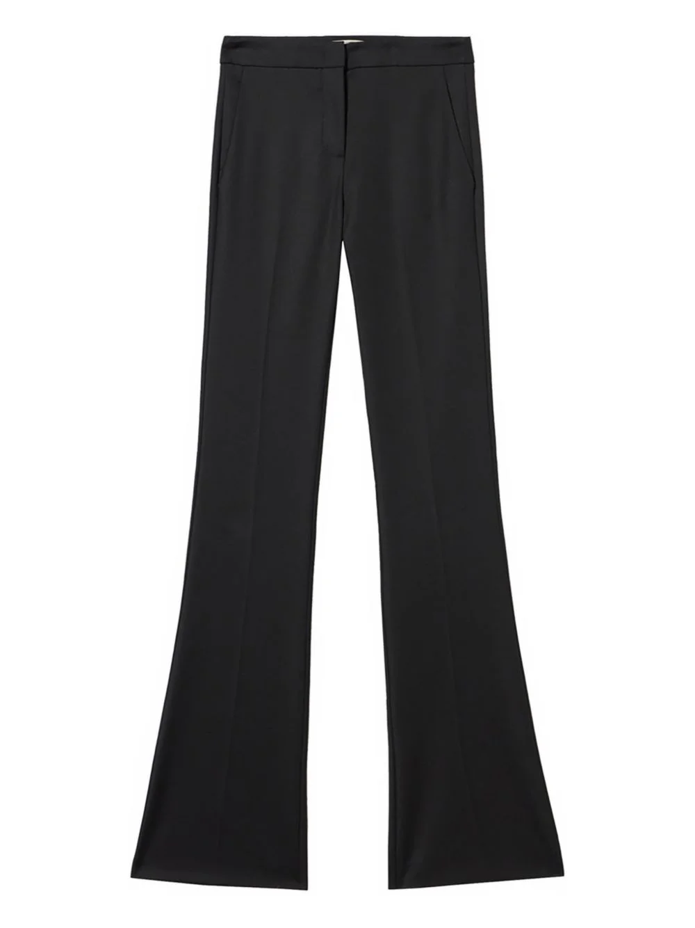 diagonal-weave trousers - 1
