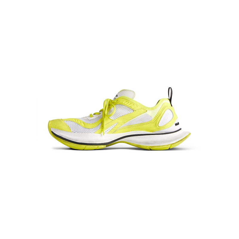 BALENCIAGA Men's Circuit Sneaker  in Neon Yellow/white/black outlook