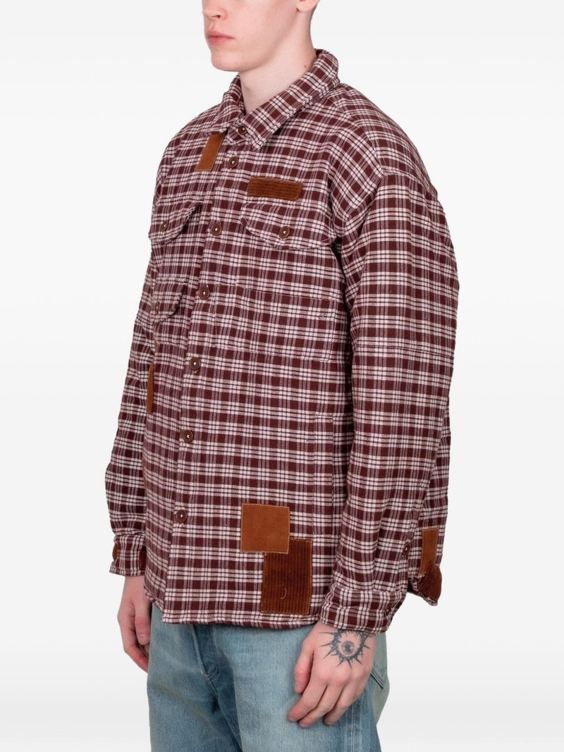 Story mfg. Harvest patchwork overshirt outlook