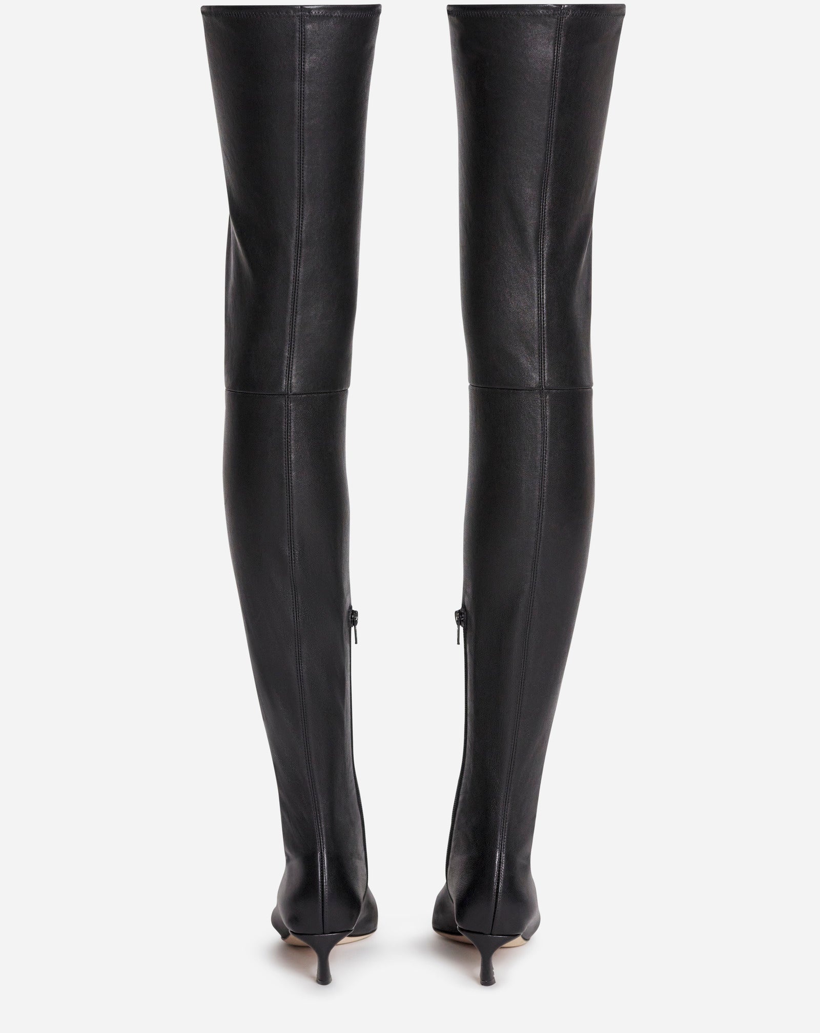 LEATHER SWING BOOTS WITH MELODIE JEWEL - 4