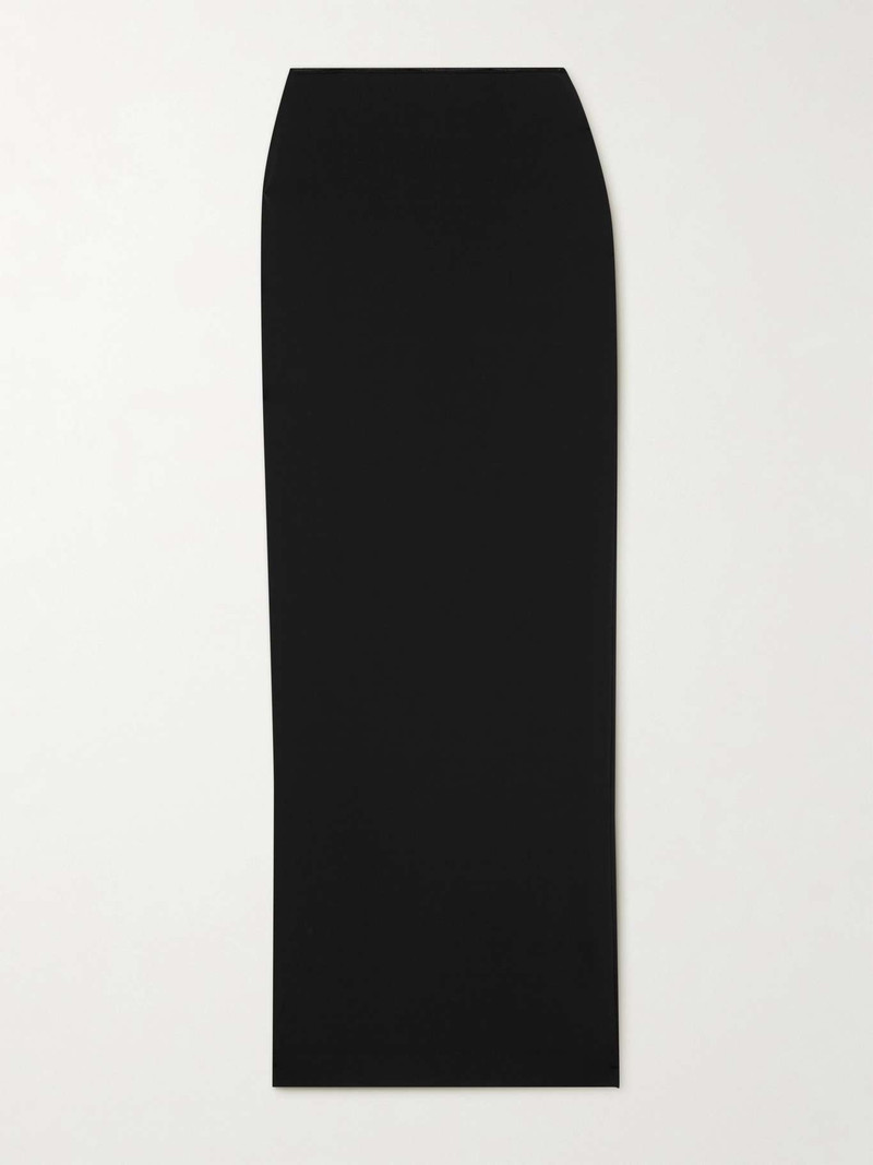 Emma matte stretch-jersey maxi skirt - 1