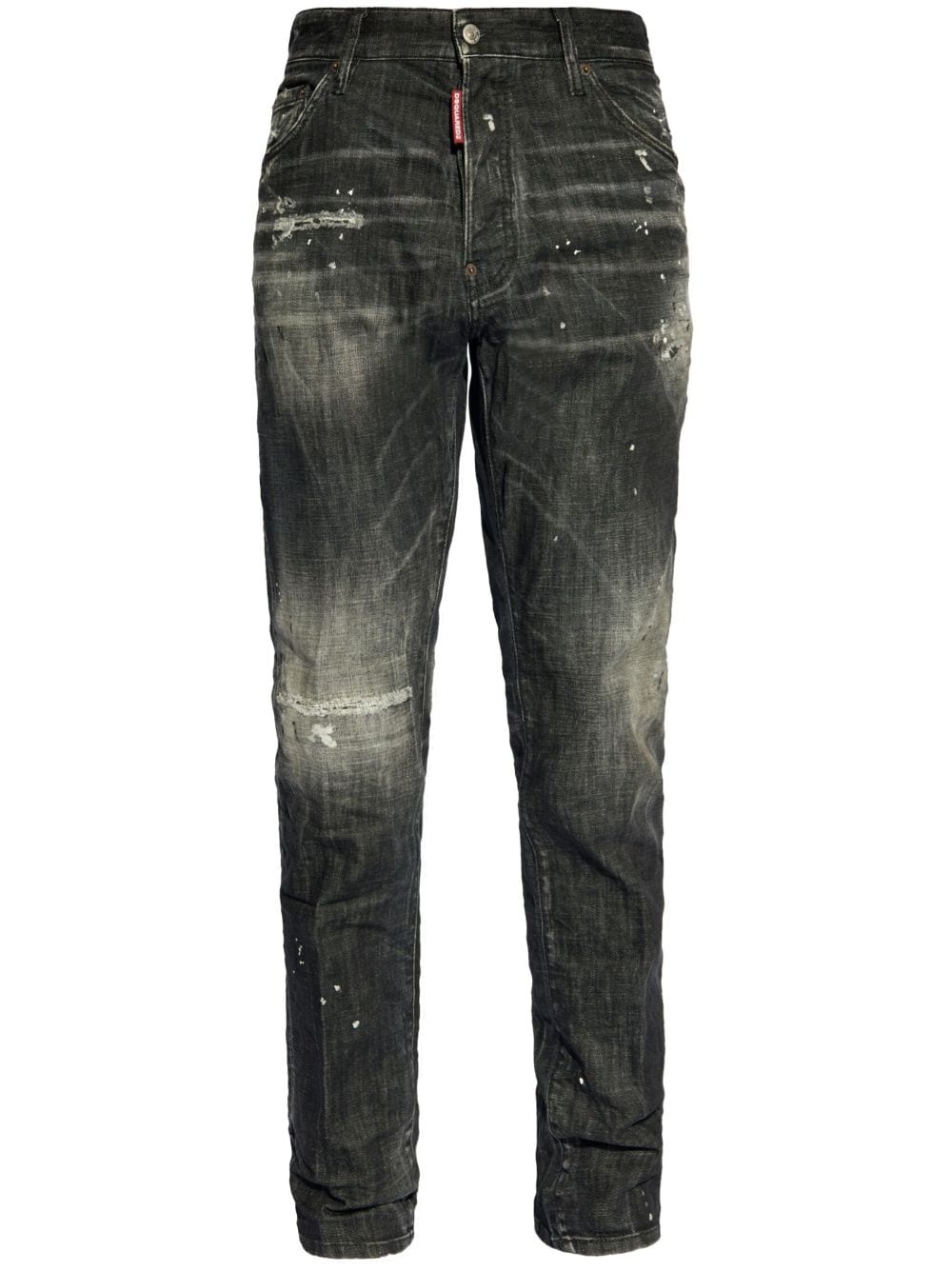 distressed jeans - 1