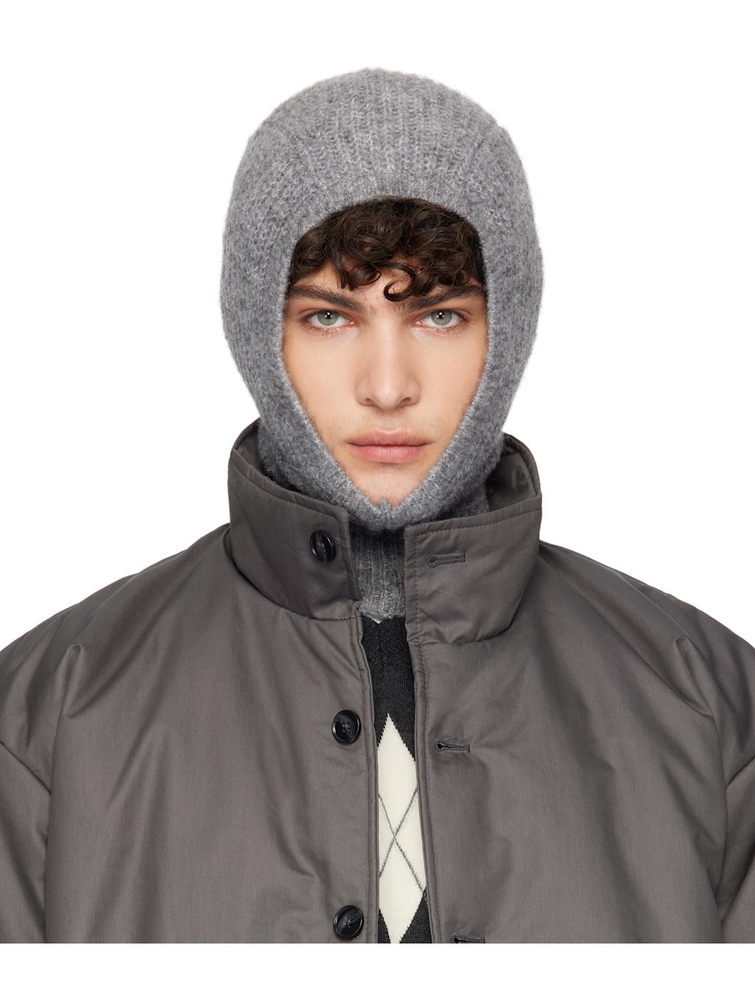 paloma wool Gray Buttons Angels Balaclava | REVERSIBLE