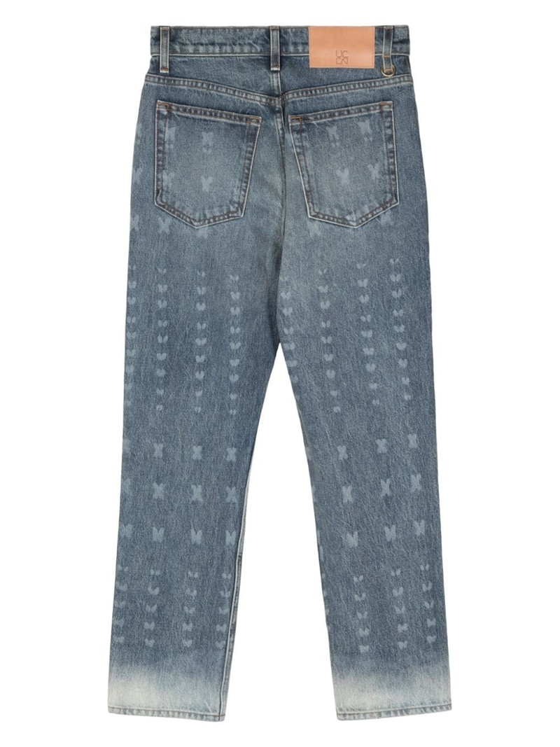 ULLA JOHNSON Cropped Agnes 청바지 outlook