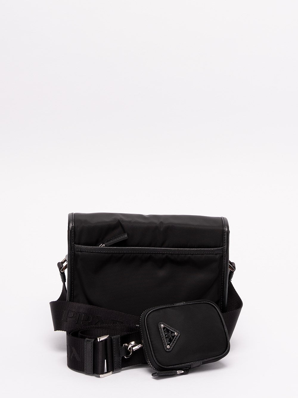 Prada Men Re-Nylon And Saffiano Leather Shoulder Bag - 3