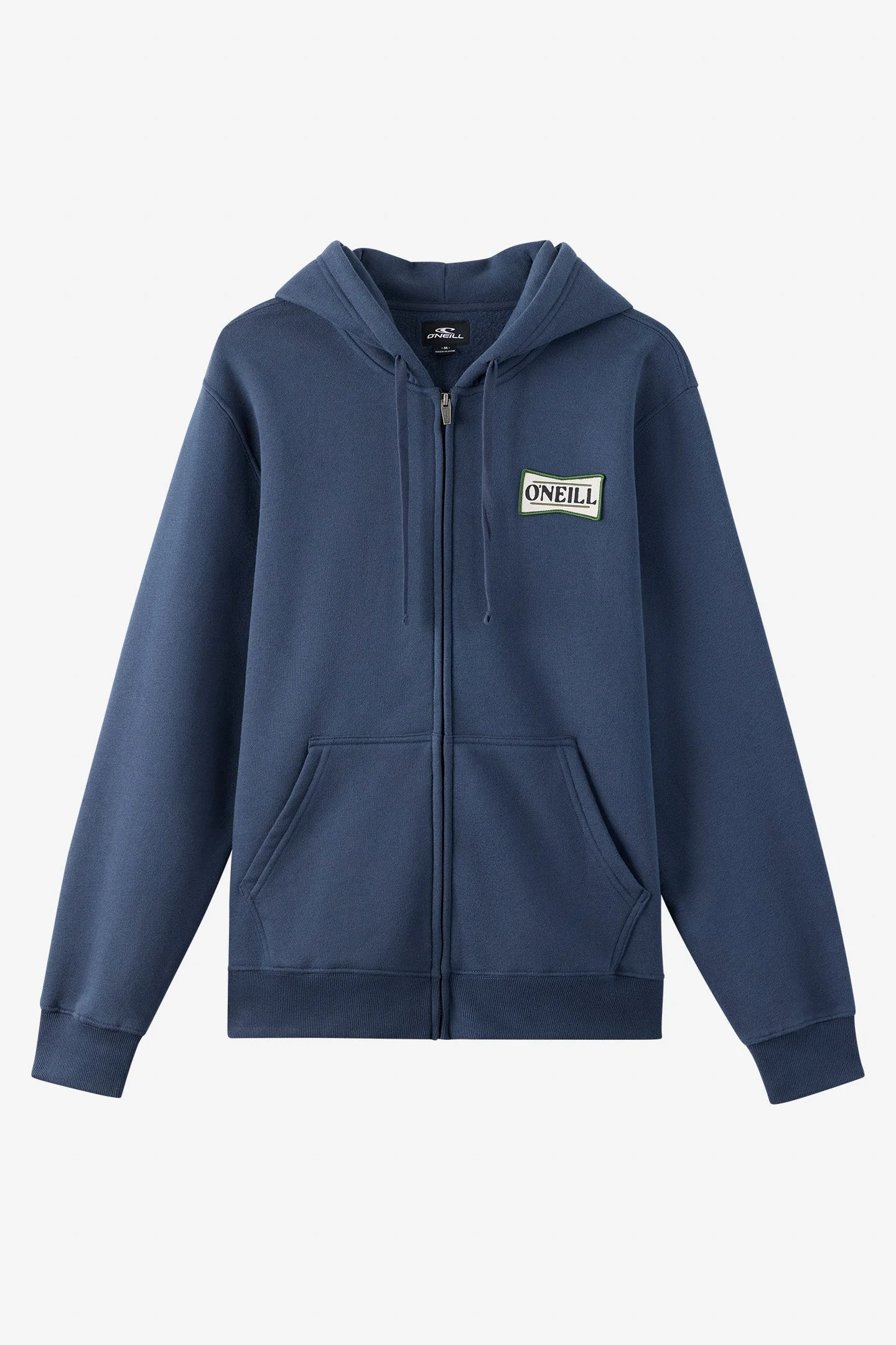 Patched Classic Zip Hoodie - 1
