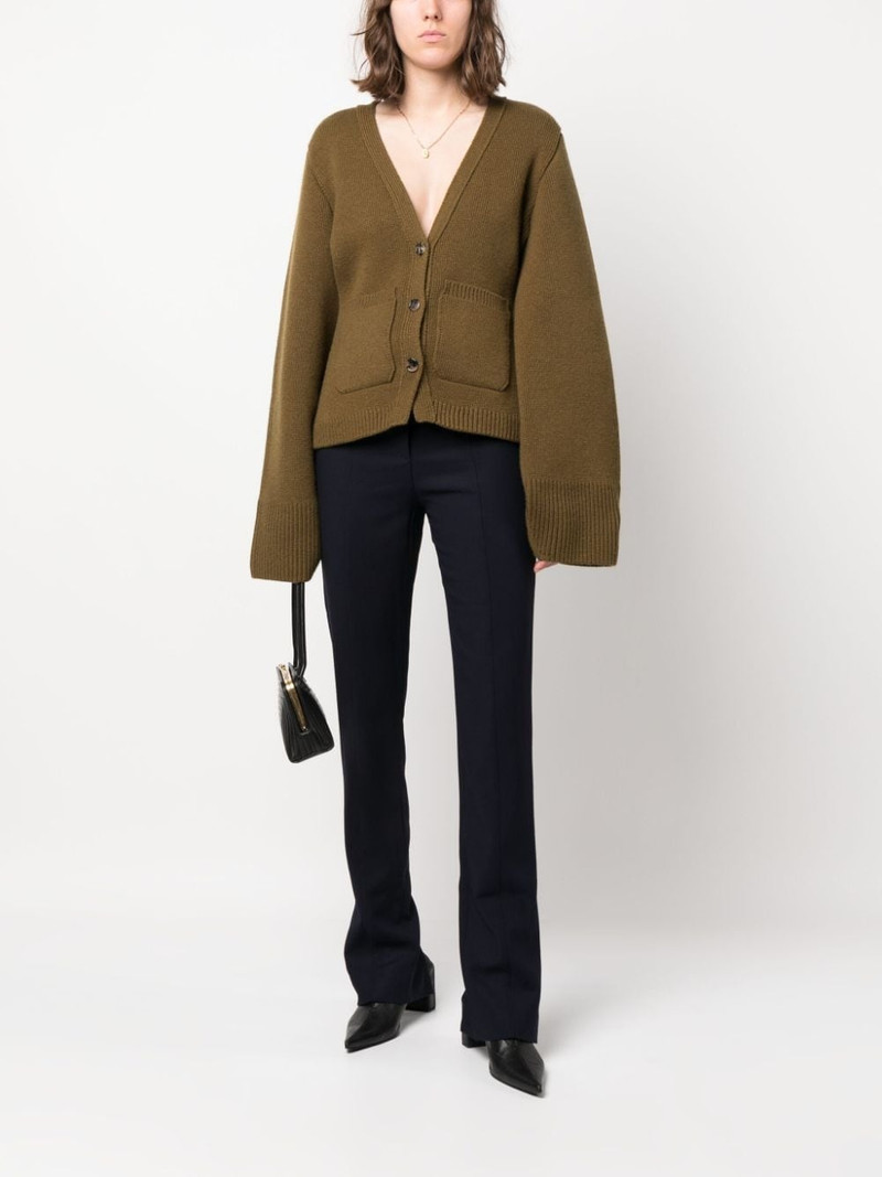 Totême slim-fit tailored trousers outlook