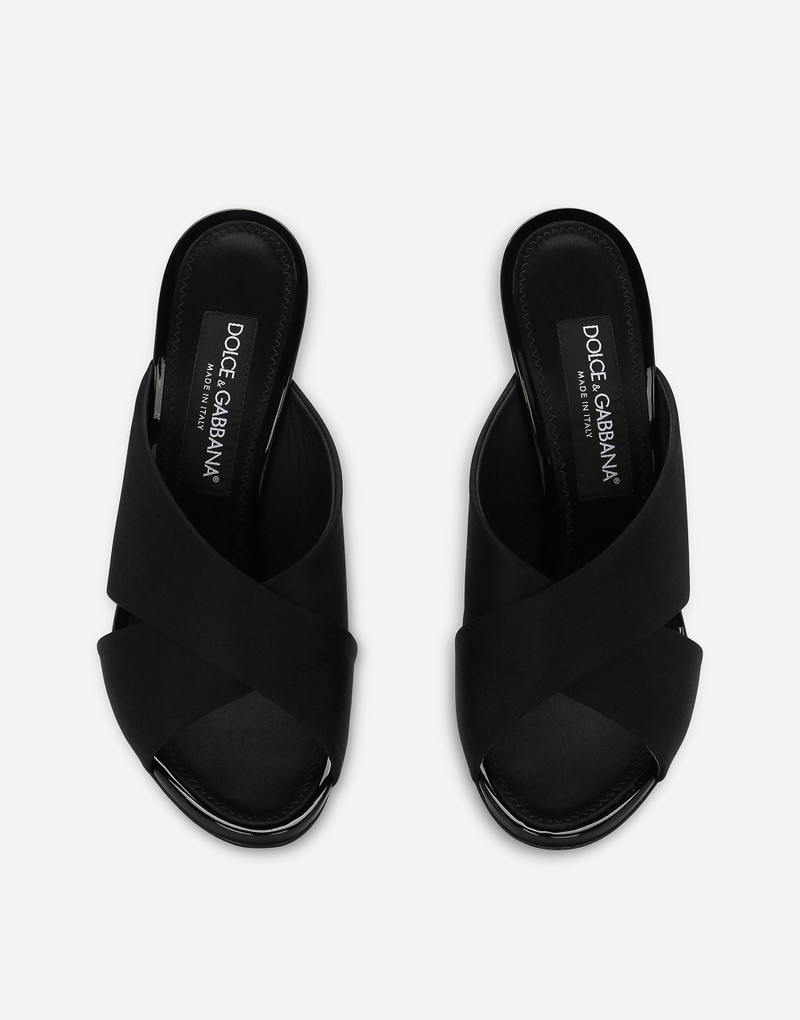 Satin mules 4